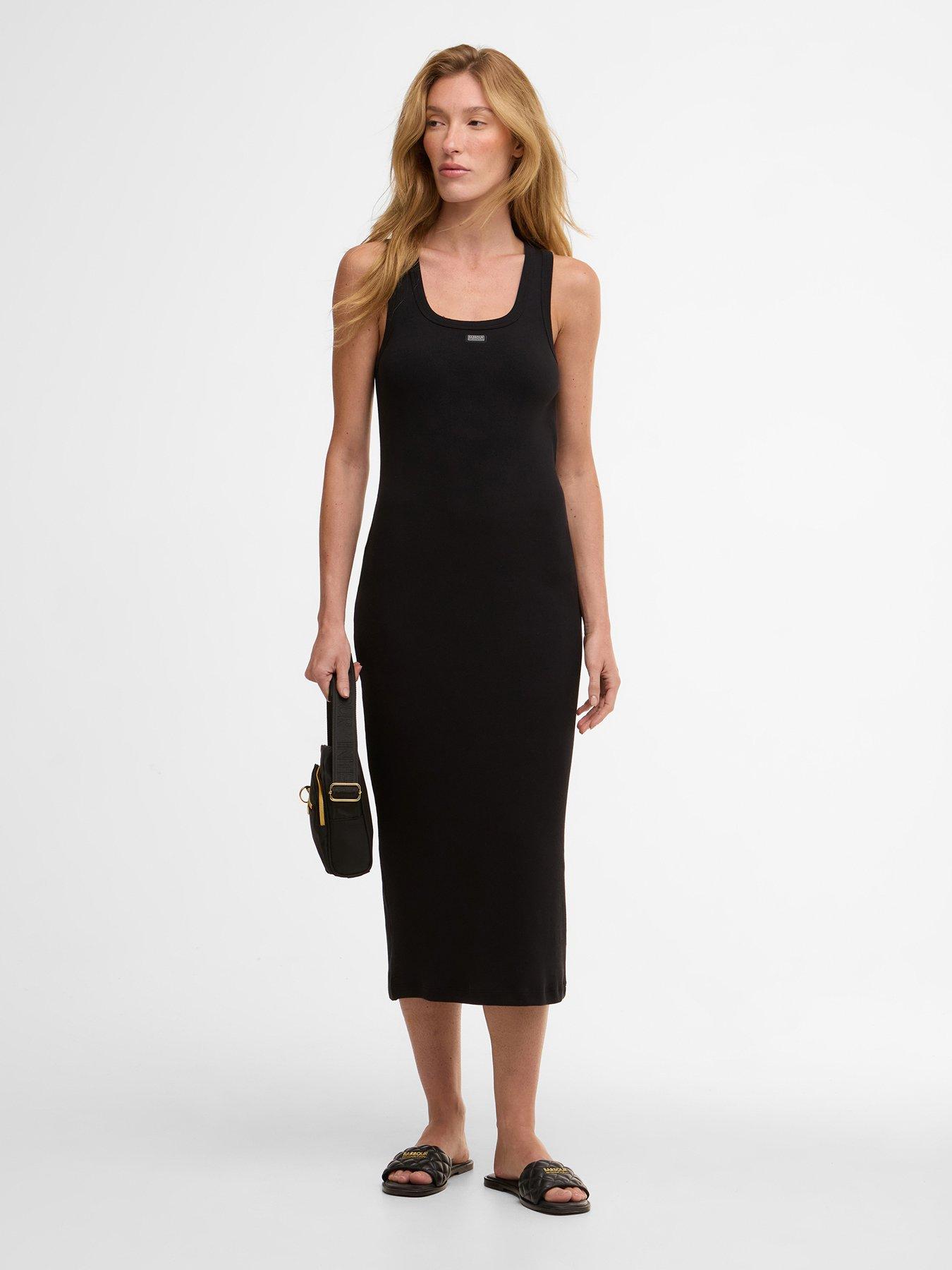 Barbour International Chicago Midi Dress - Black