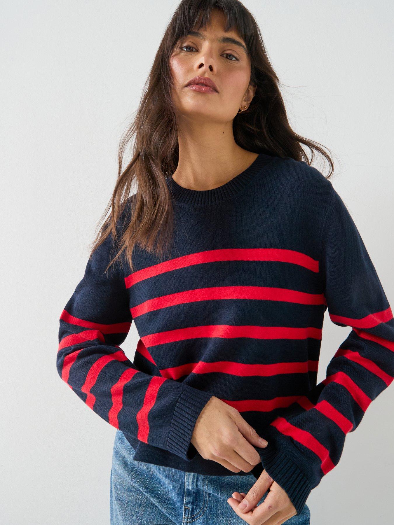 Barbour Fern Knitted Jumper - Navy
