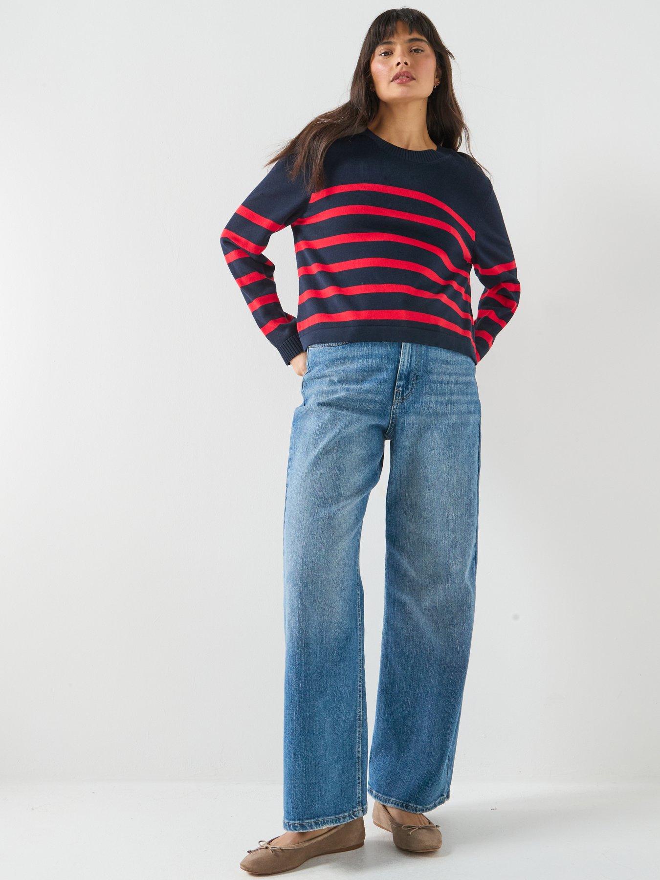 Image 3 of 6 of Barbour Fern Knitted Jumper - Navy