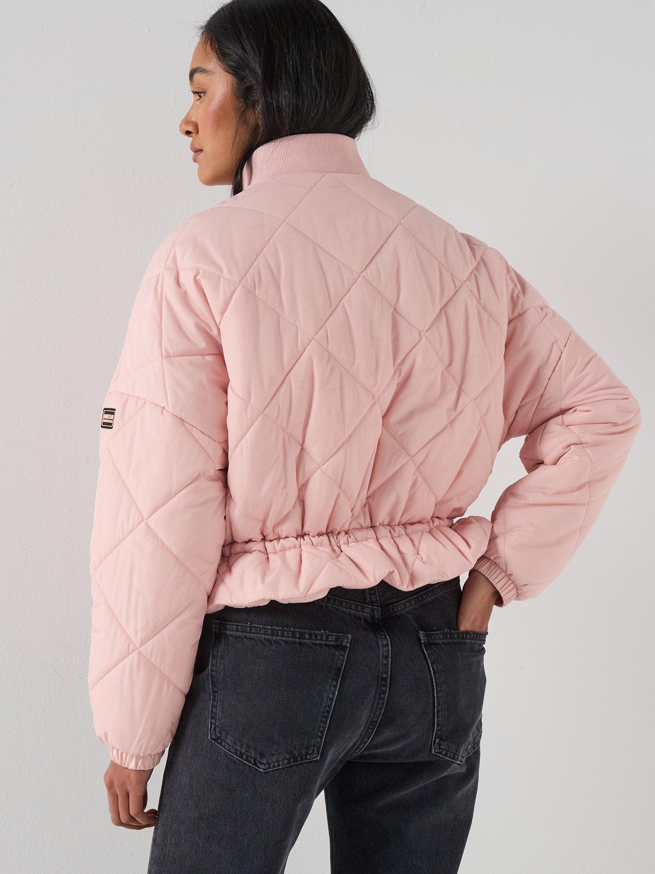 Image 2 of 6 of Barbour International BIntl Pagan Quilted Jacket - Pink