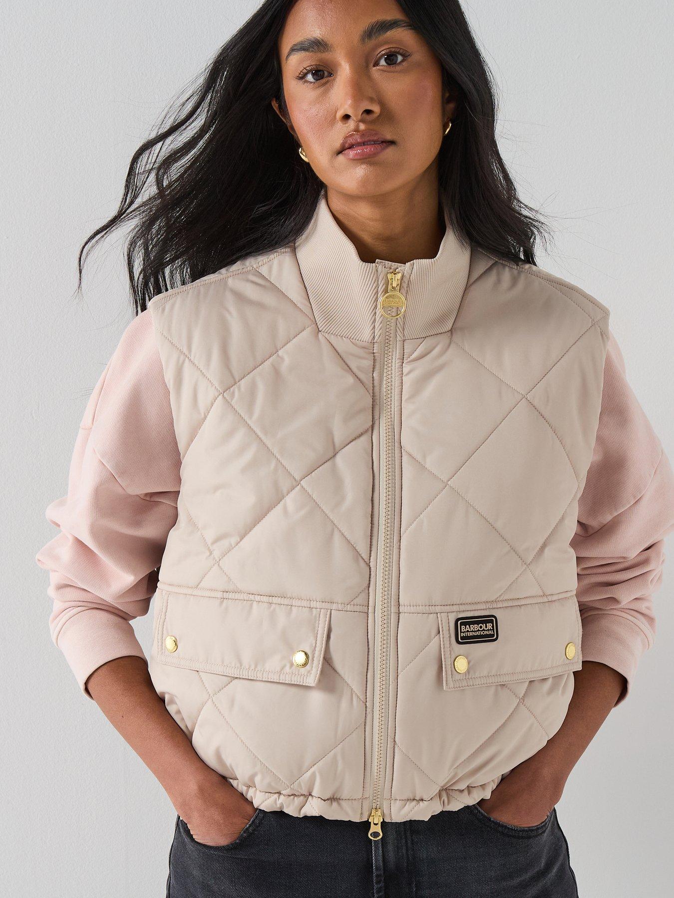 Image 1 of 6 of Barbour International Nia Gilet - Grey