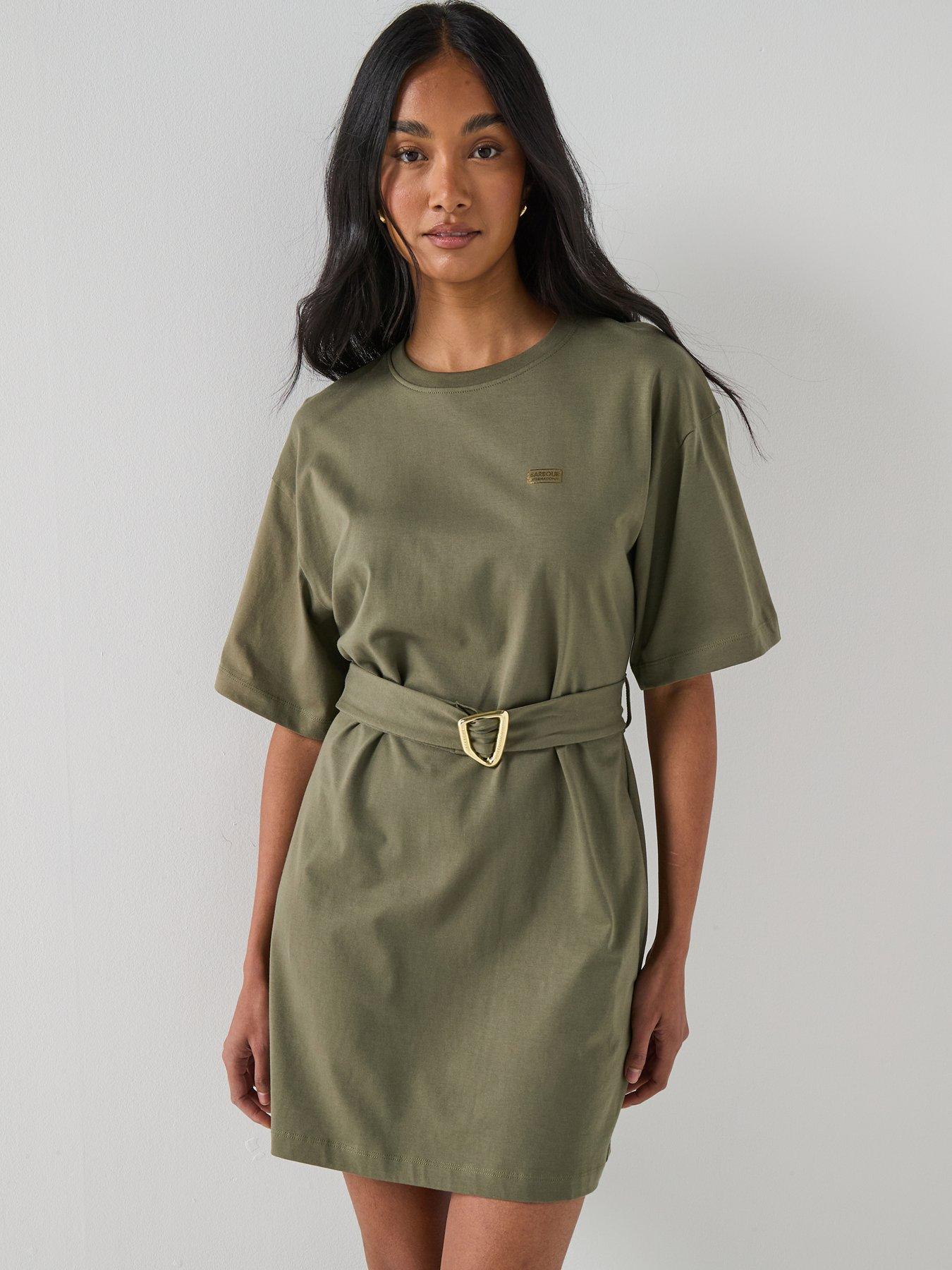 Barbour International Uma Mini Dress - Green