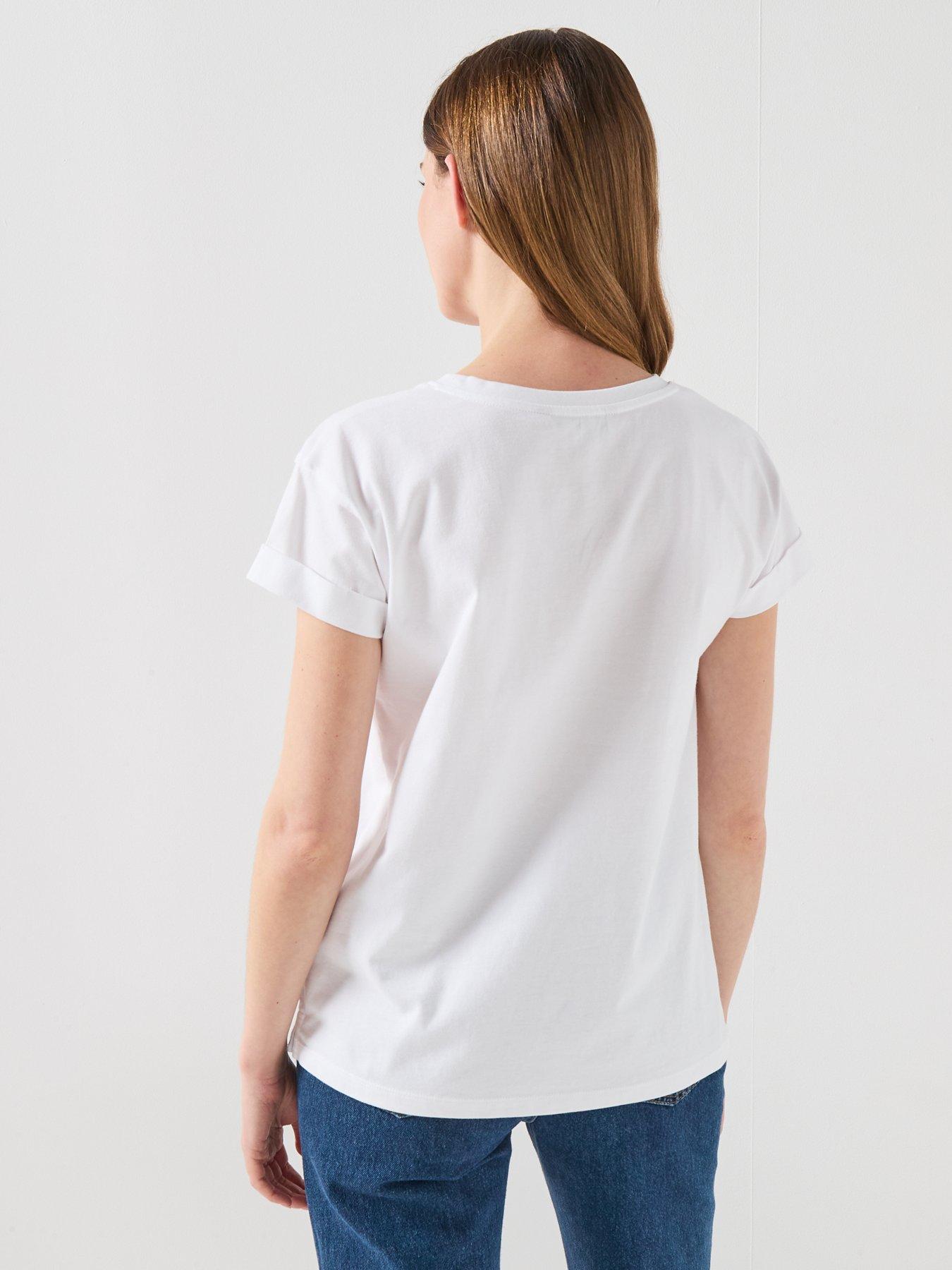  image of barbour-bede-t-shirt-white