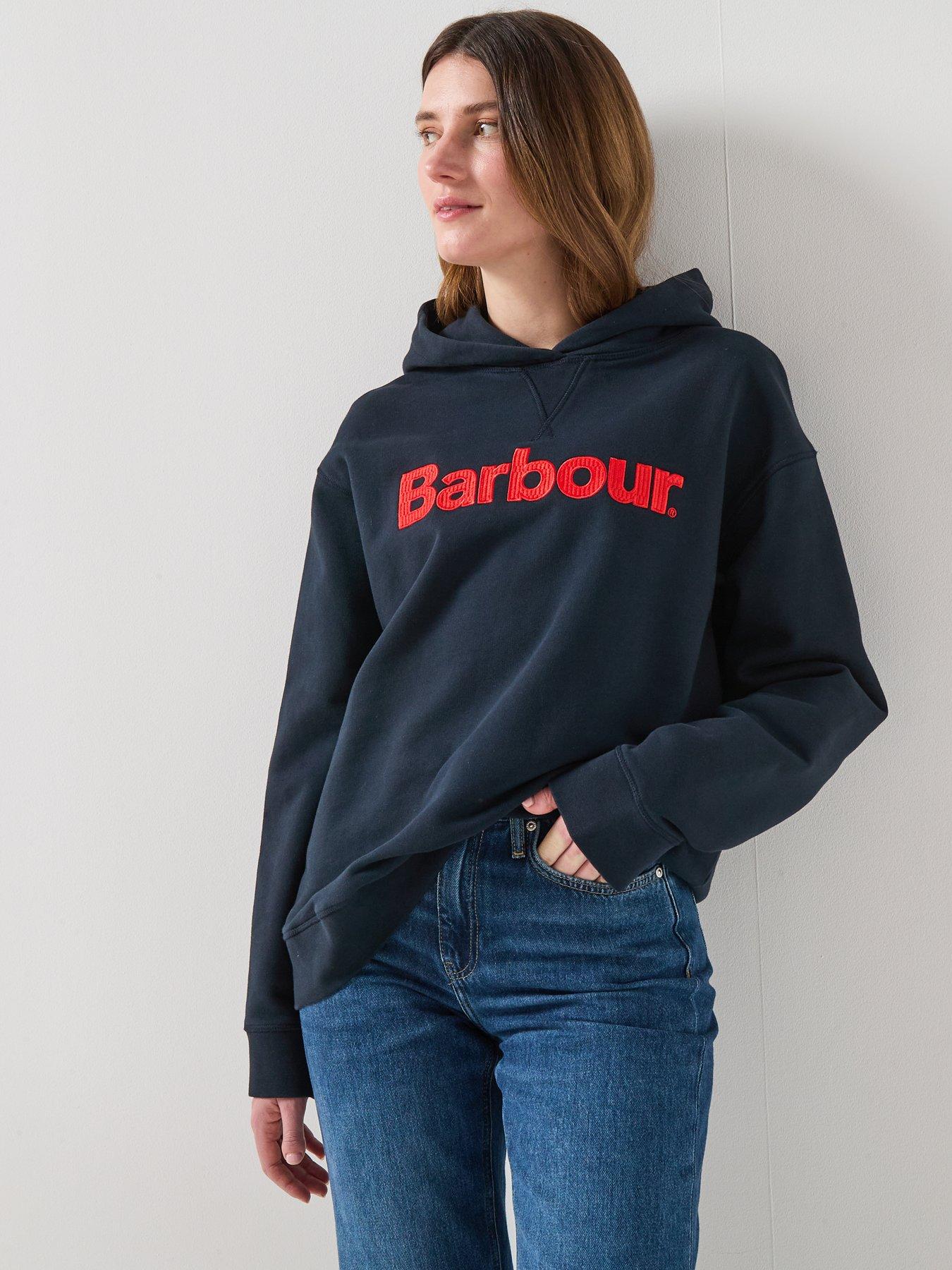 Barbour Hartland Hoodie - Navy