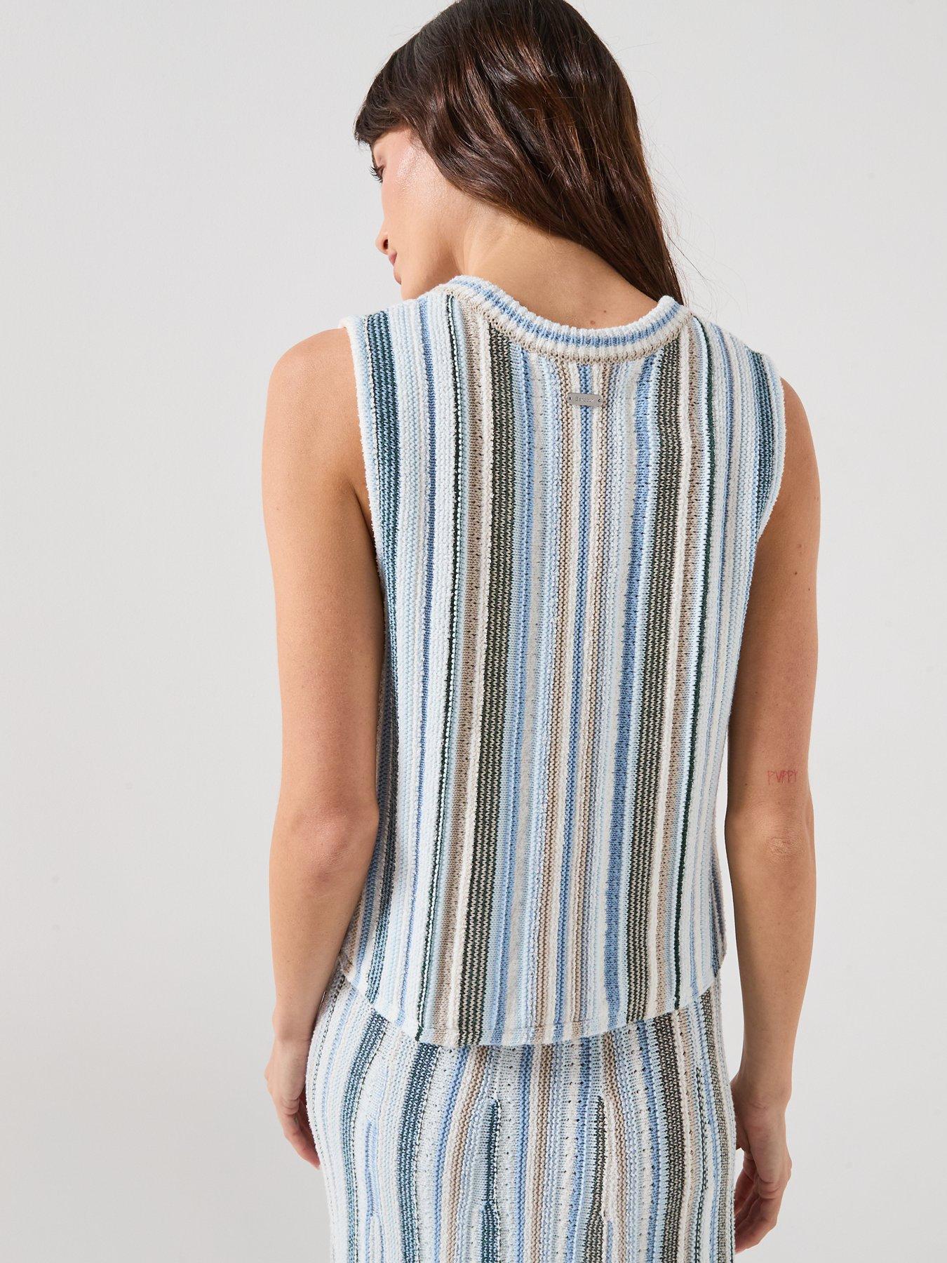 Image 2 of 6 of Barbour Josie Knitted Vest - Multi