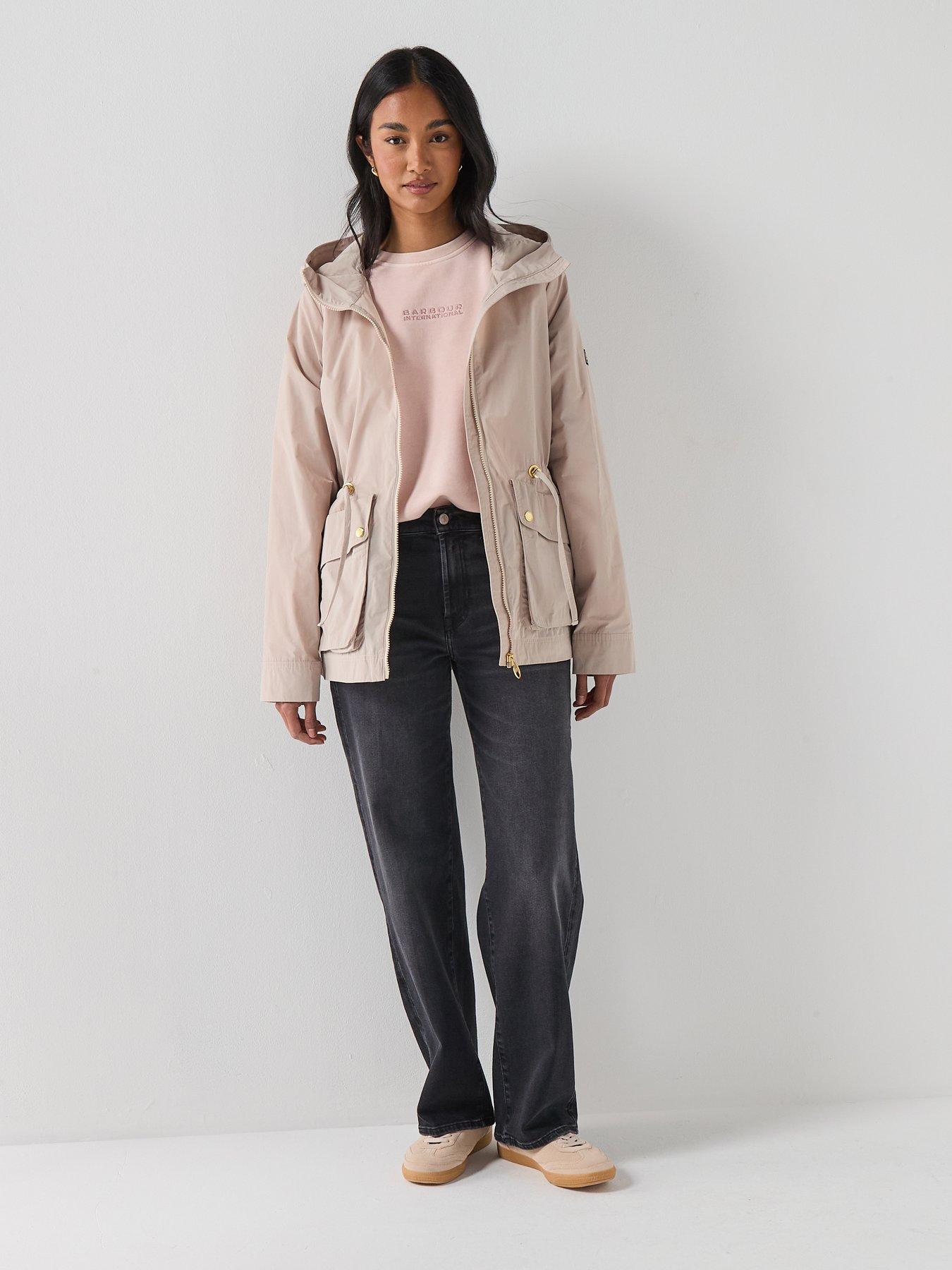  image of barbour-international-bintl-piper-showerproof-jacket-grey