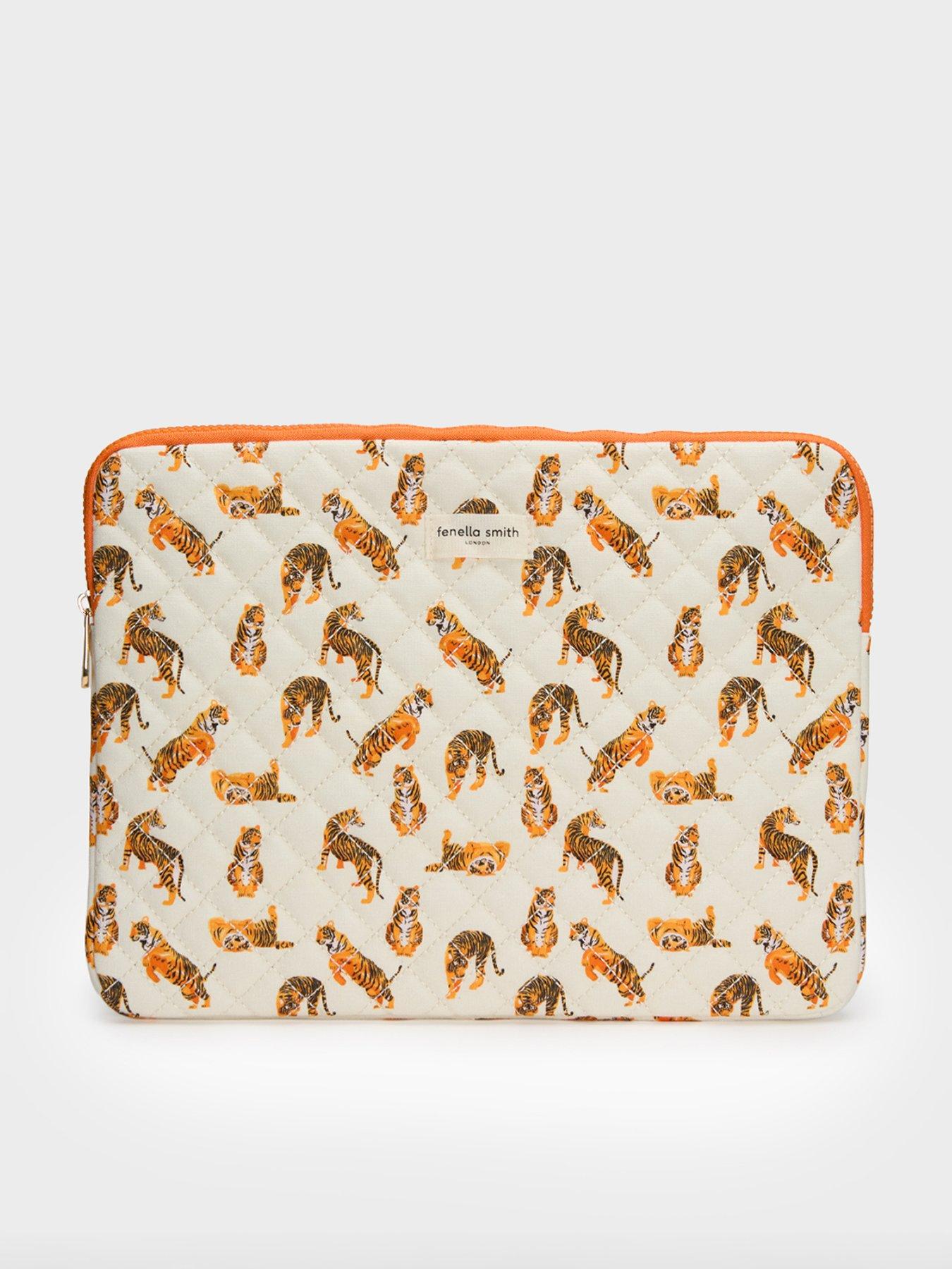 front image of fenella-smith-laptop-snug-tiger-leap-13