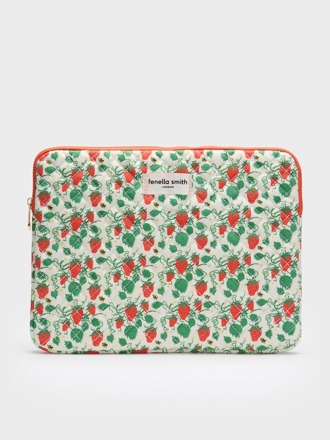 Fenella Smith Laptop Snug - Strawberry Daze 13