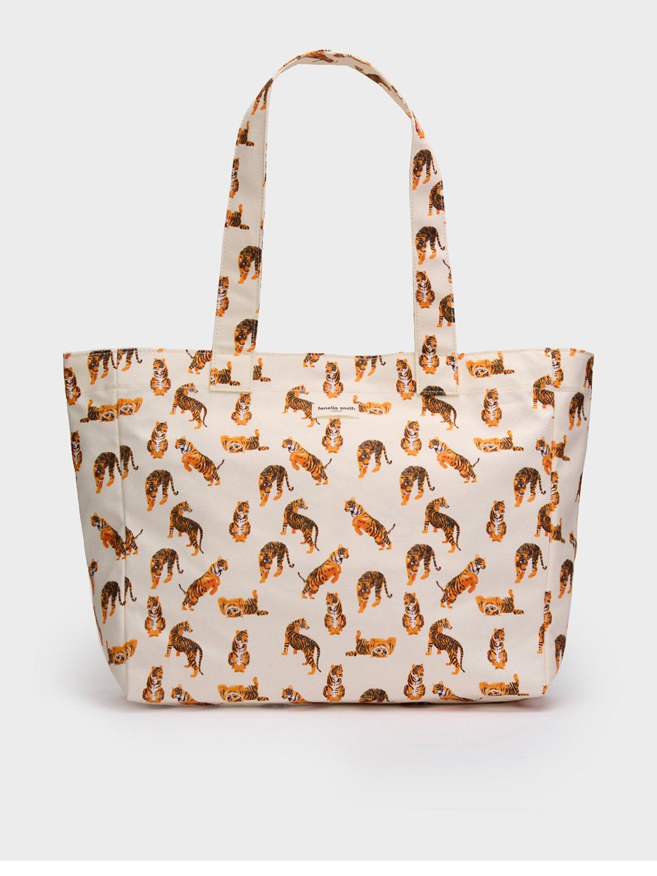  image of fenella-smith-bella-tote-tiger-leap