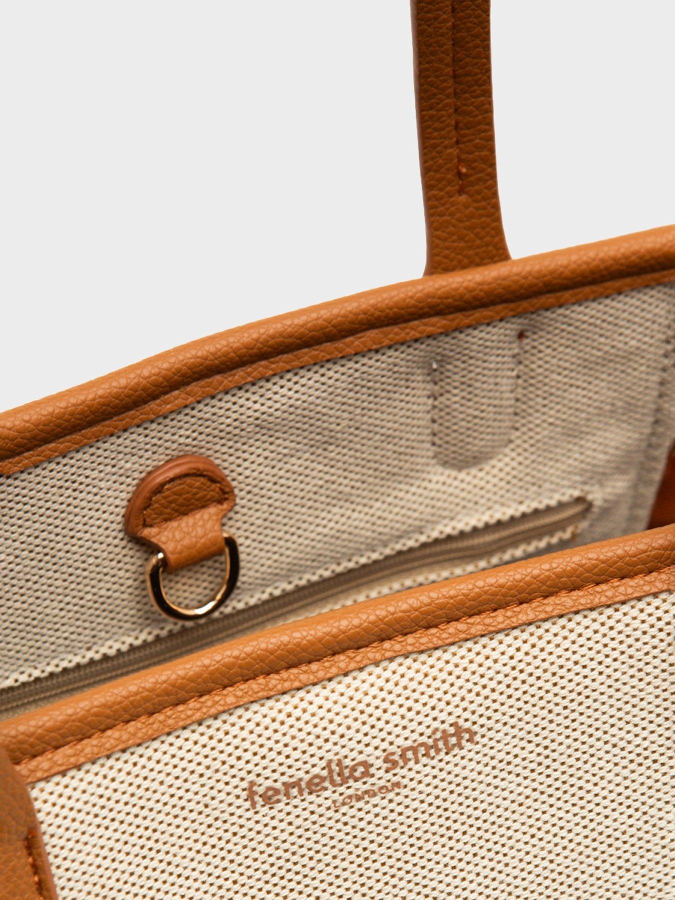 Image 2 of 4 of Fenella Smith Tan Izzie Tote Bag