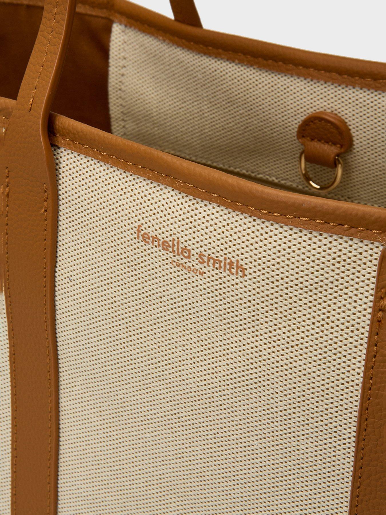 Image 3 of 4 of Fenella Smith Tan Izzie Tote Bag