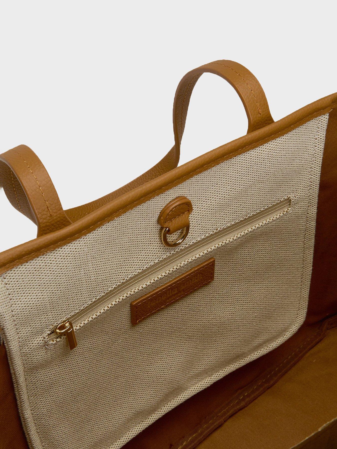 Image 4 of 4 of Fenella Smith Tan Izzie Tote Bag