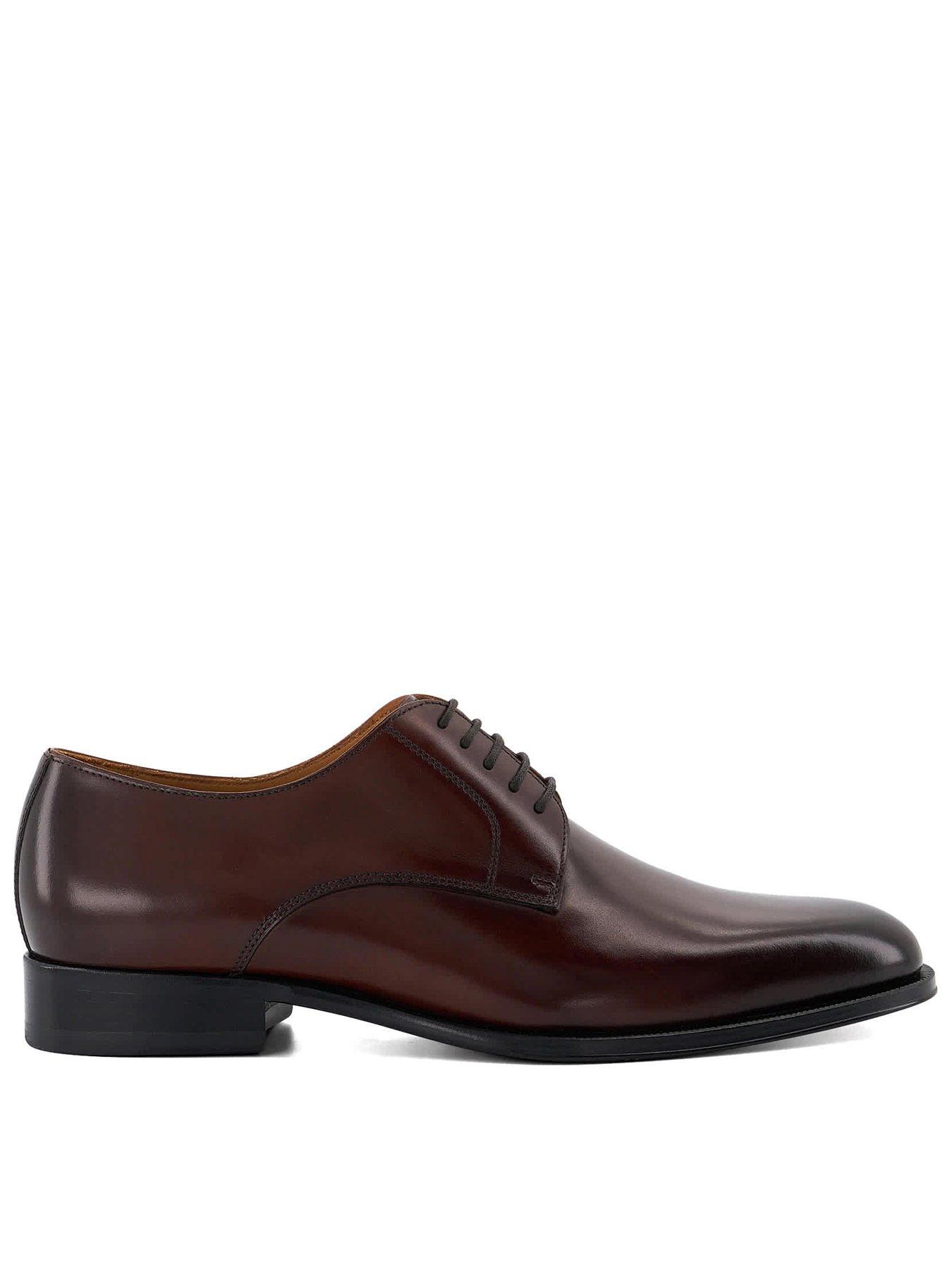 Dune London Salisbury Classic Derby Leather - Brown