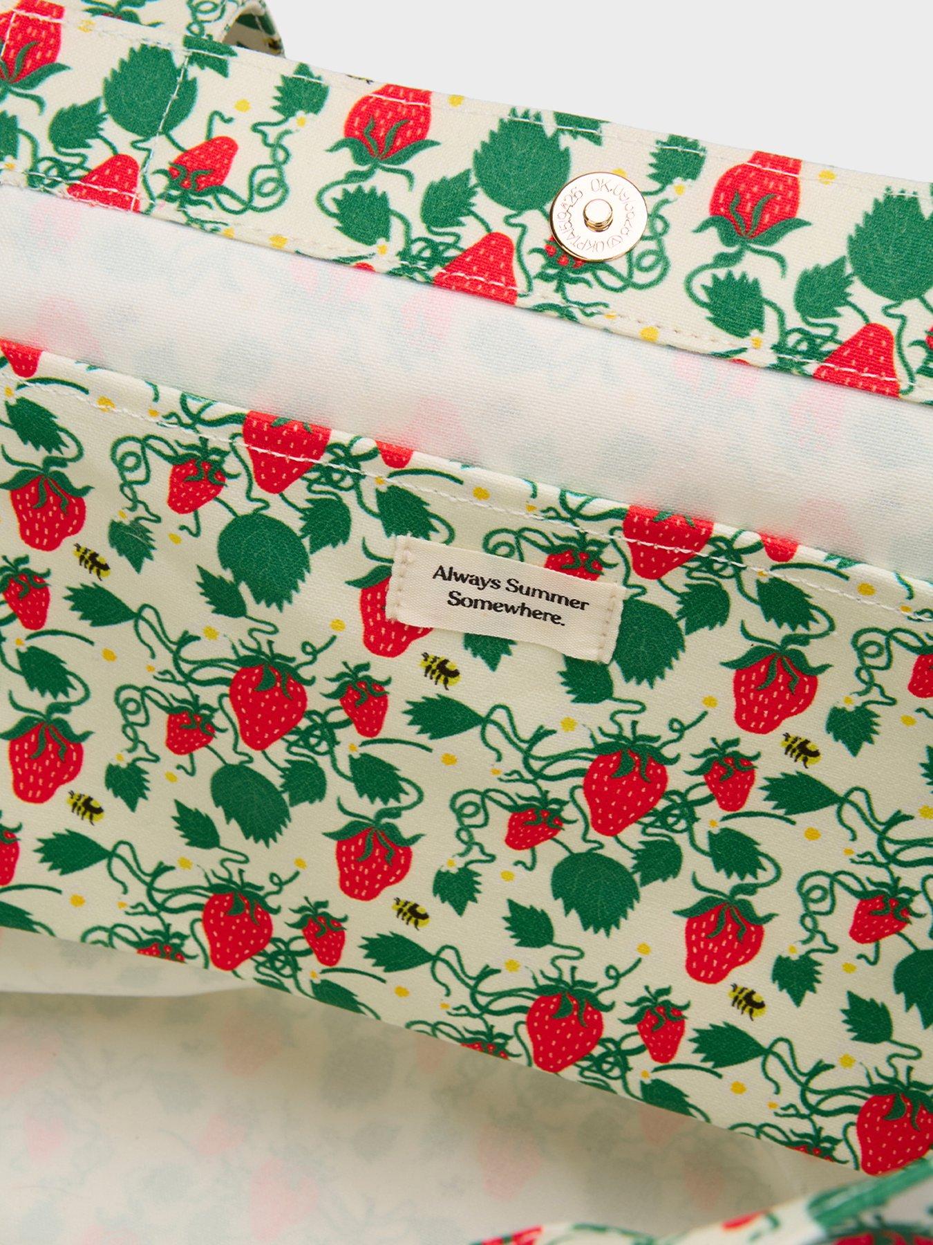 Image 3 of 4 of Fenella Smith Bella Tote - Strawberry Daze