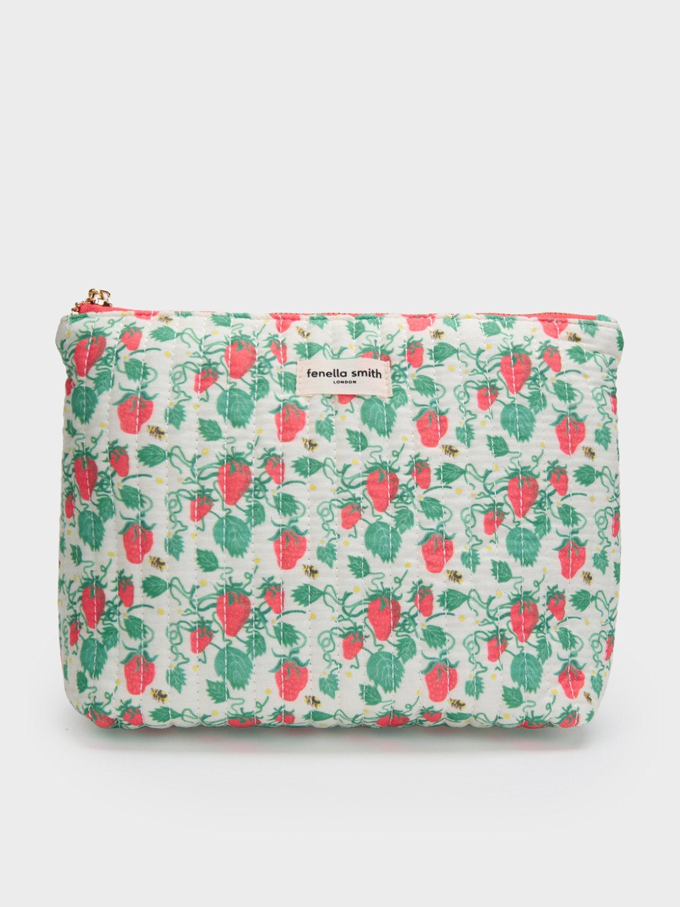 Image 1 of 3 of Fenella Smith Lola Washbag - Strawberry Daze