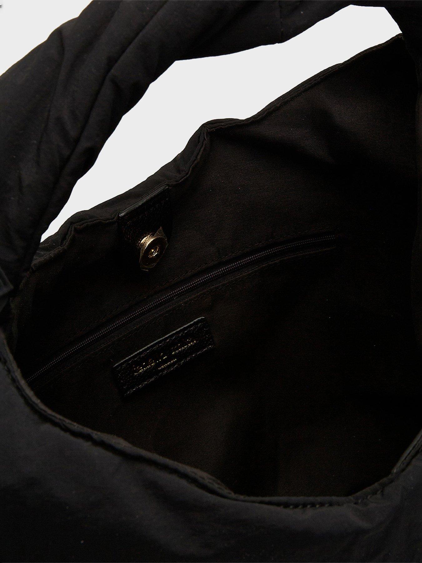  image of fenella-smith-black-crinkle-eva-oversized-tote