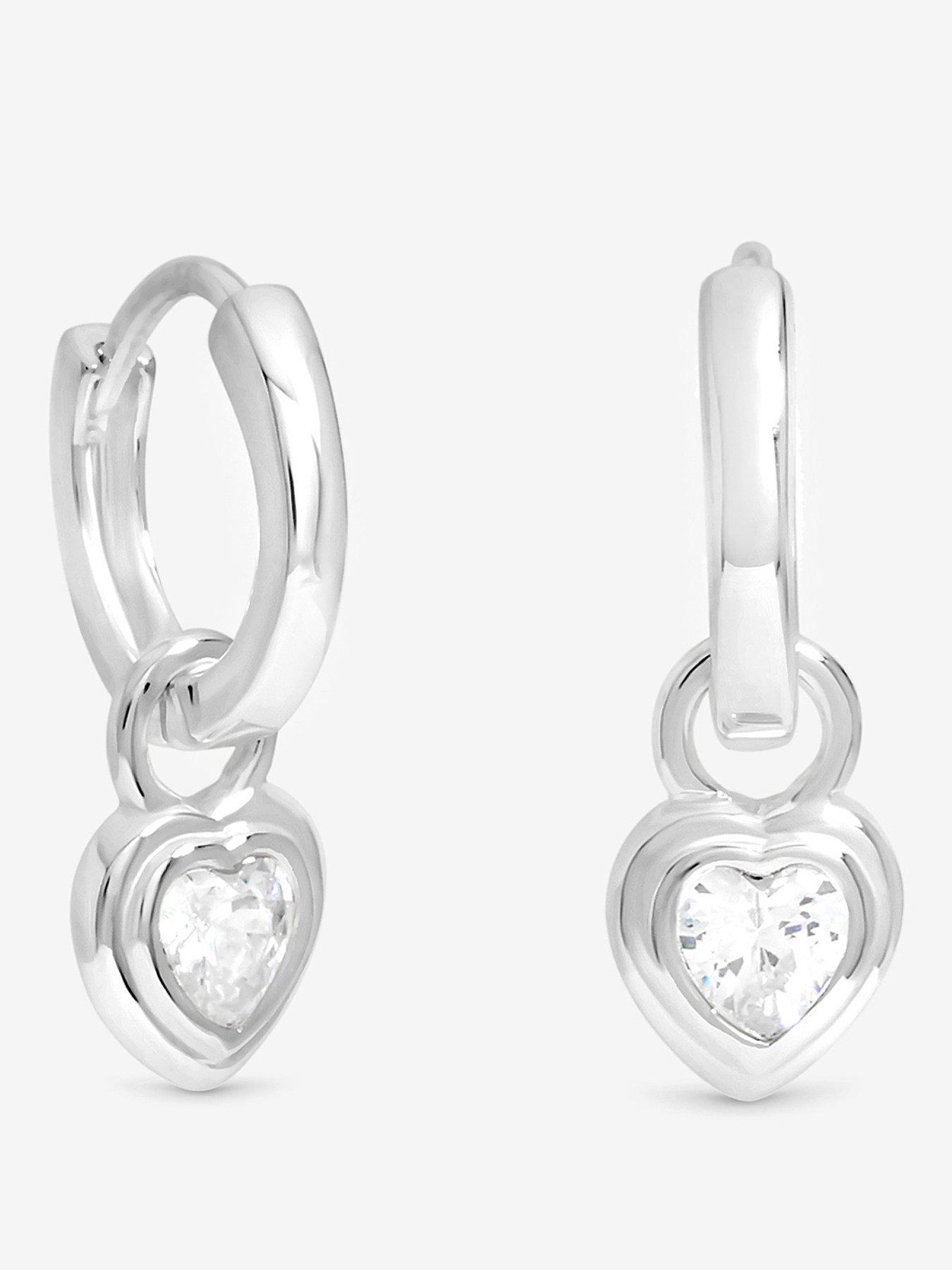 jon-richard-simply-silver-sterling-silver-925-polished-and-cubic-zirconia-heart-bezel-hoop-earrings