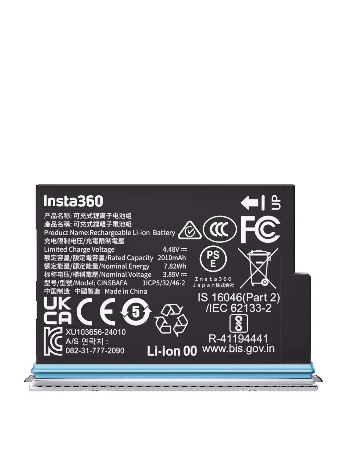 Image 1 of 6 of Insta360 X4 Air Compact 2010mAh&nbsp;Battery