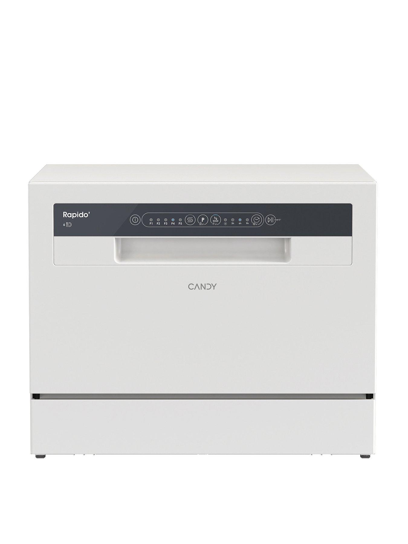 front image of candy-candy-cp-6e51lw-80-tabletop-dishwasher-6-place-settings-white