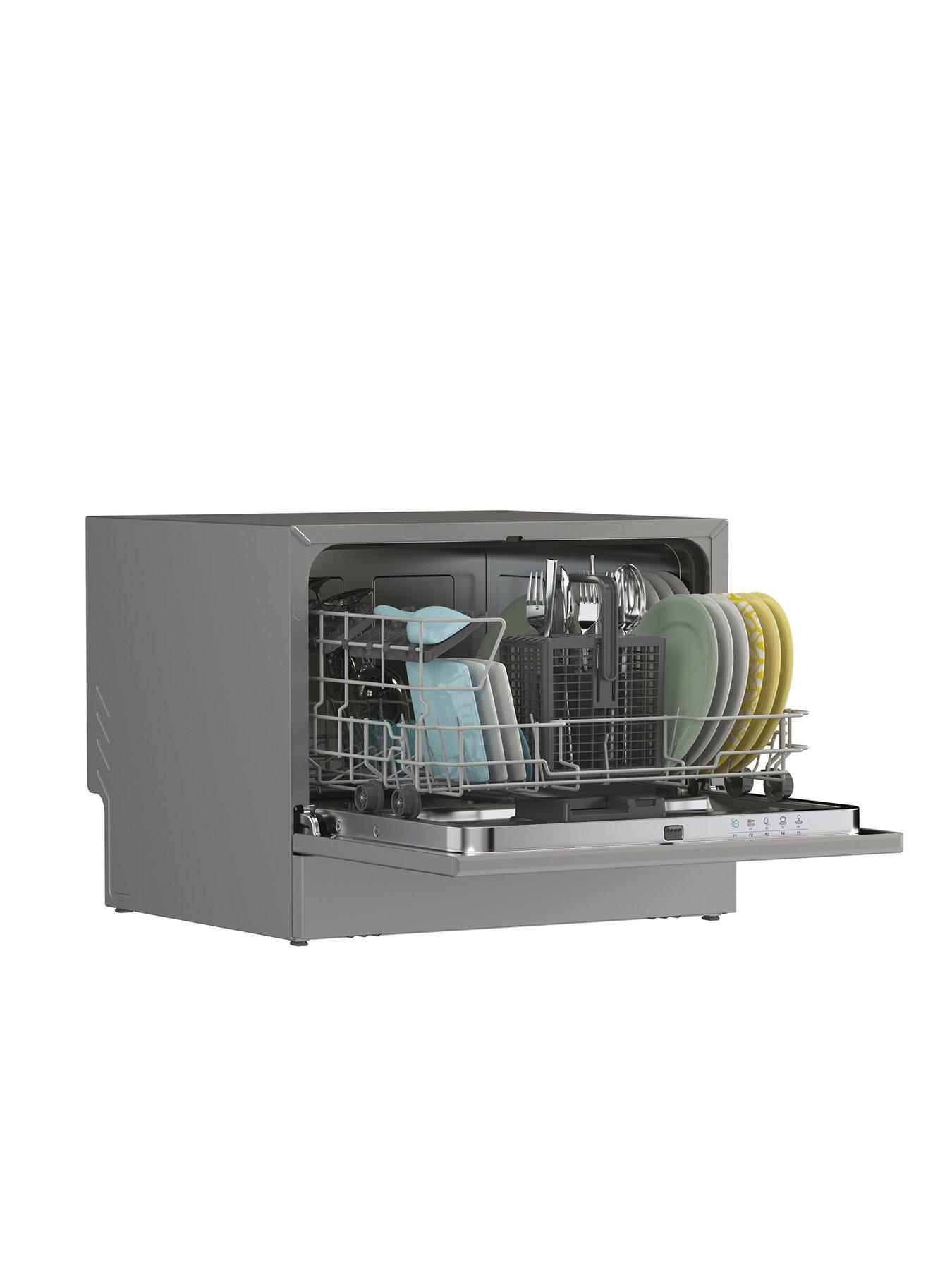 stillFront image of candy-candy-cp-6e51ls-80-tabletop-dishwasher-6-place-settings-graphite