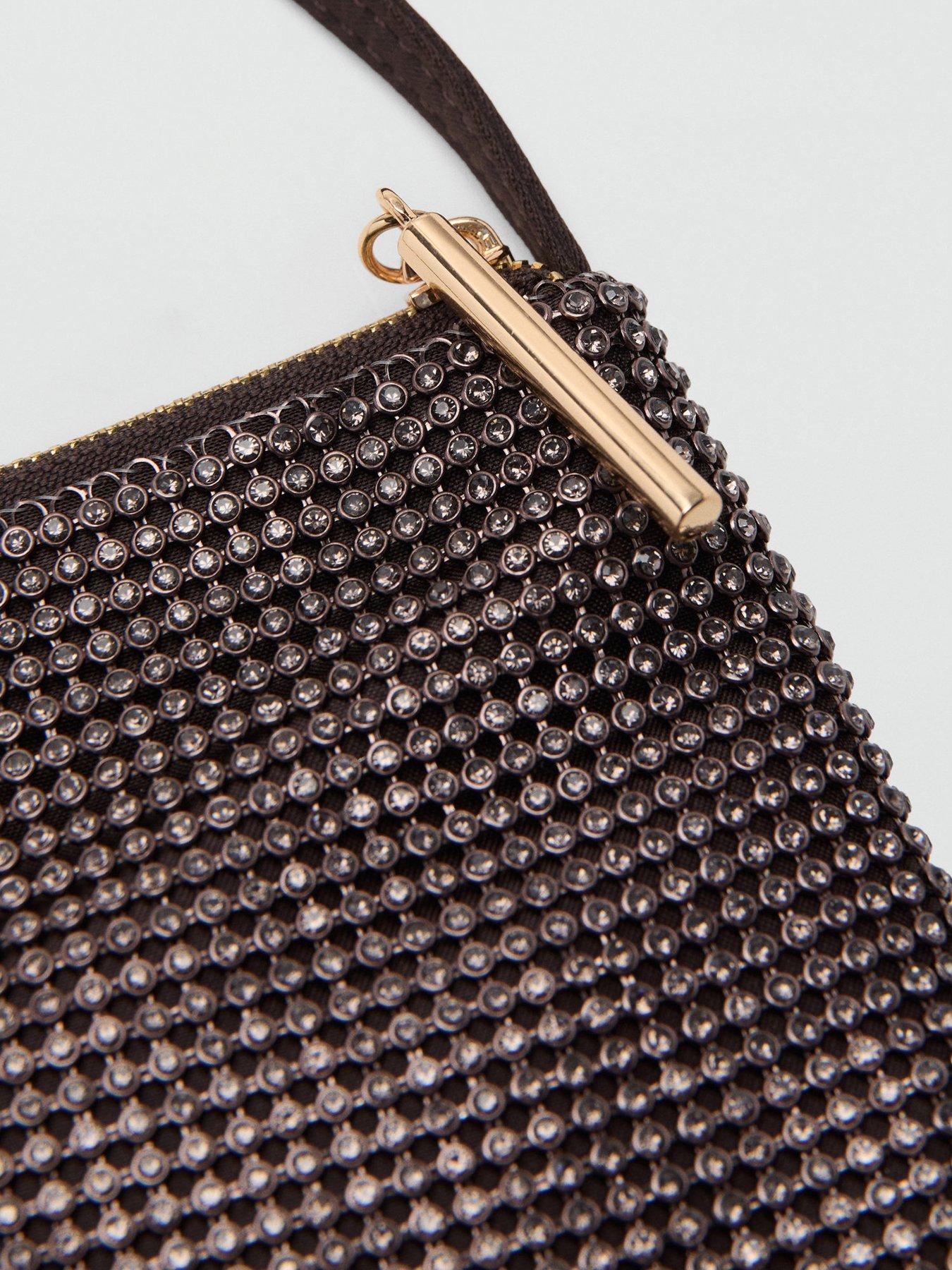  image of mango-handbag-with-rhinestones