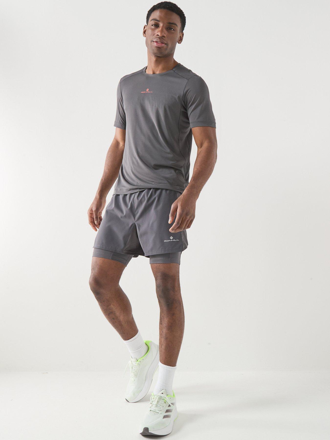  image of ronhill-mens-running-tech-short-sleeve-tee-grey