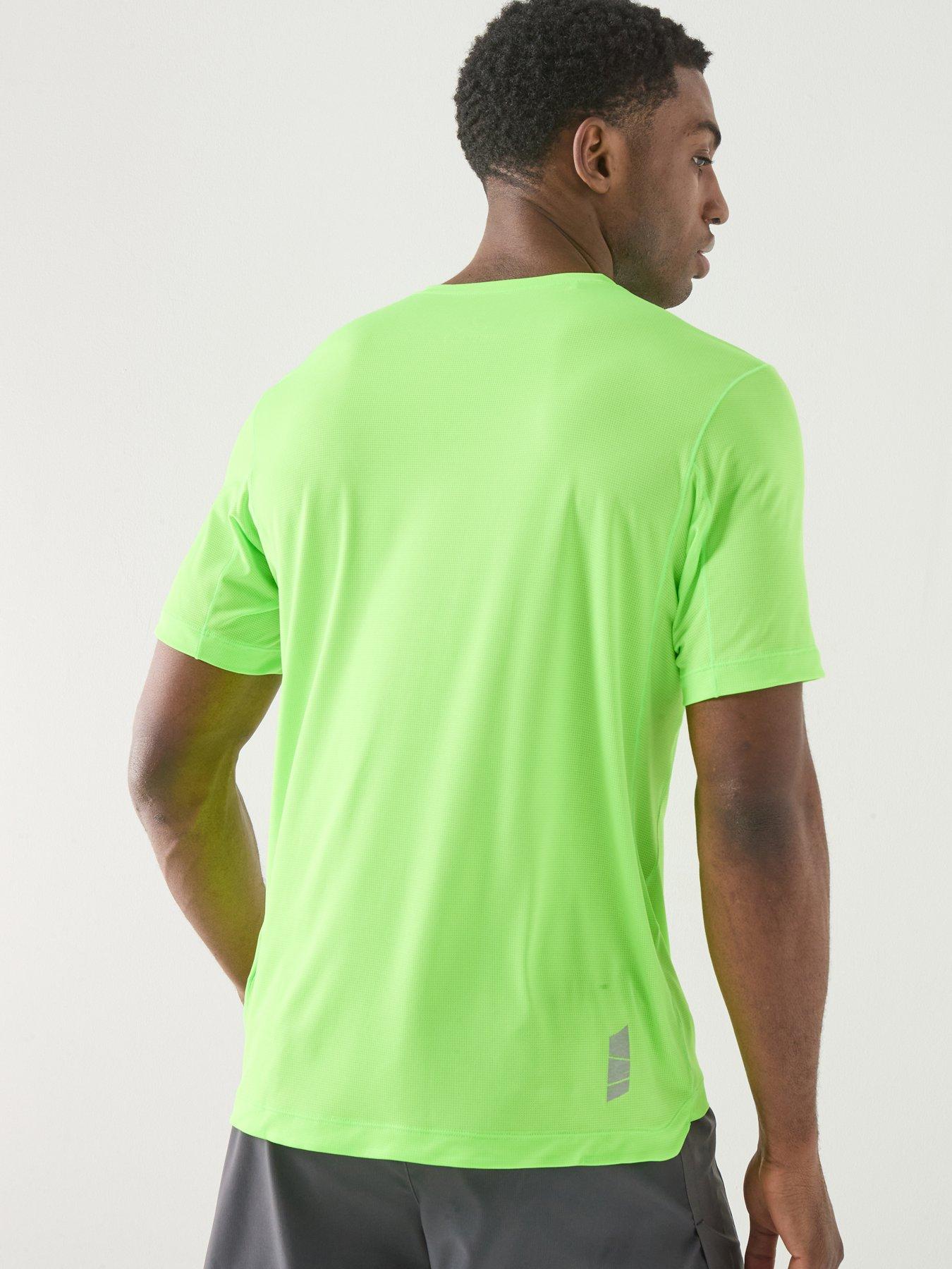 Image 2 of 6 of Ronhill Mens Running Tech Short Sleeve Tee - Yellow