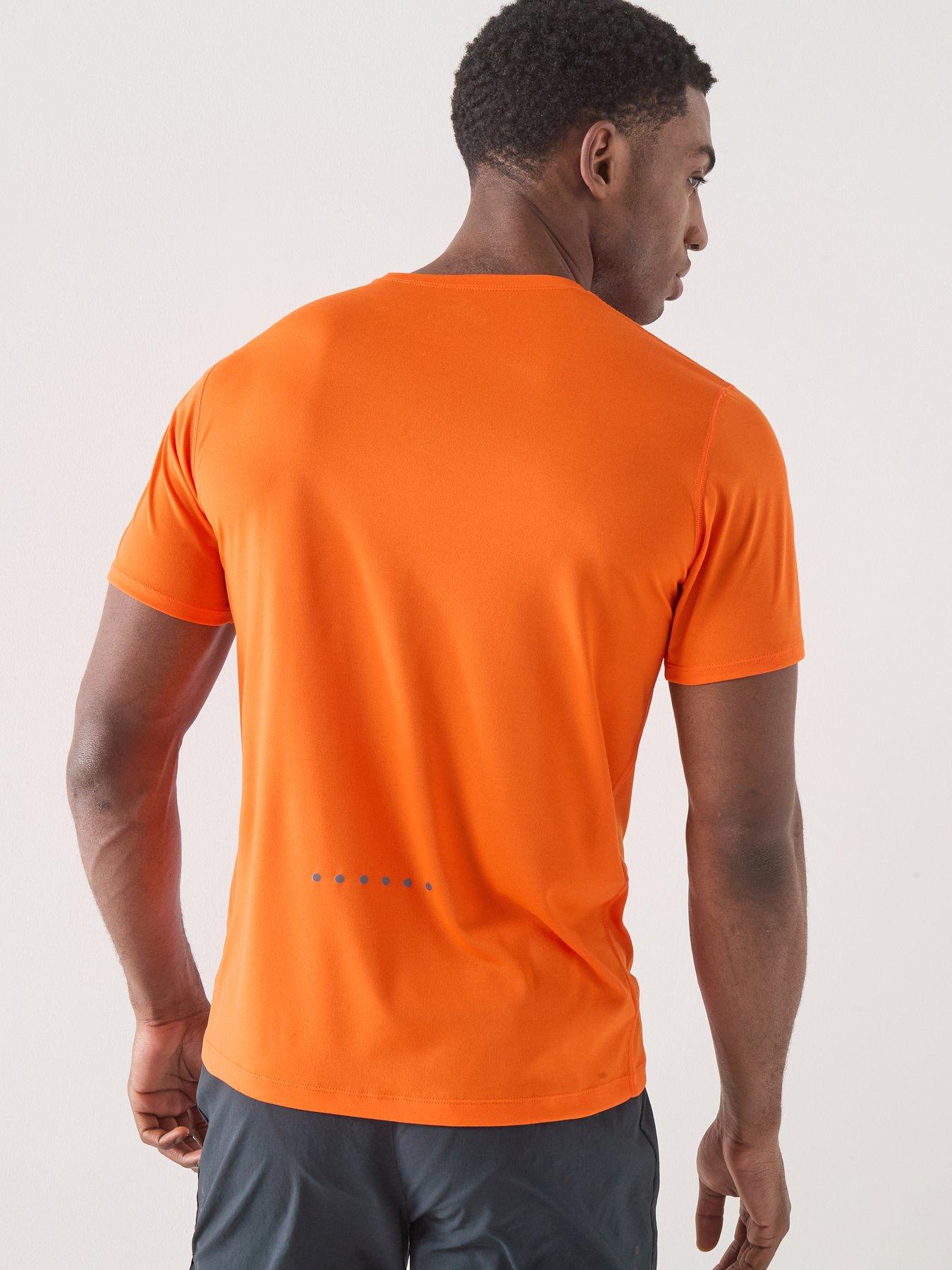Image 2 of 5 of Ronhill Mens Running Core Short Sleeve Tee - Orange