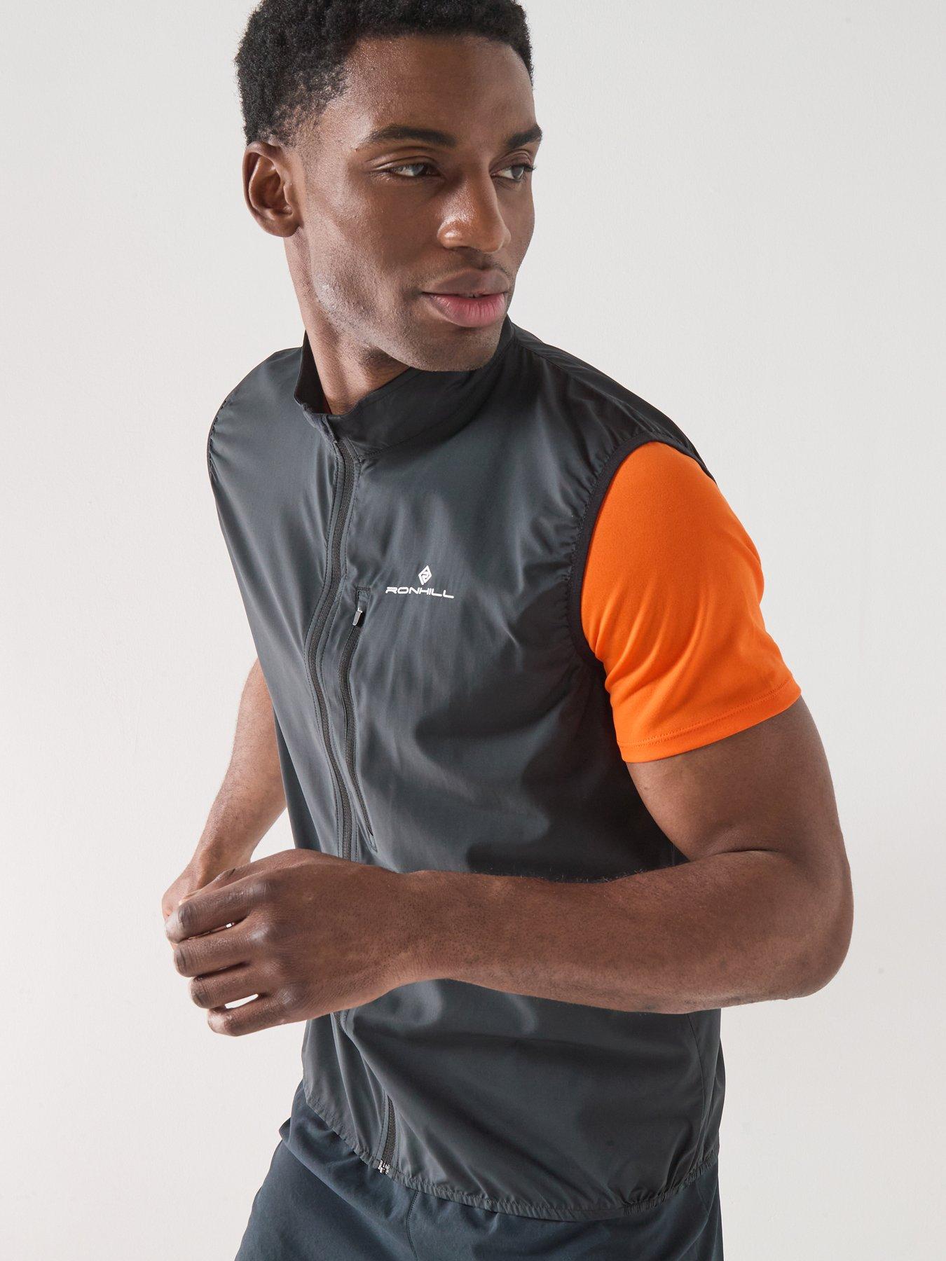 Image 1 of 6 of Ronhill Mens Running Core Gilet - Black