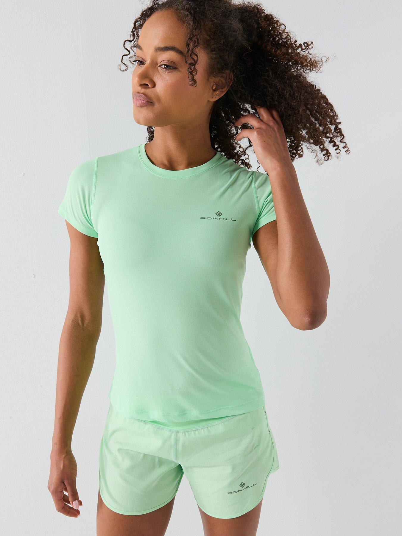Ronhill Womens Running Core Short Sleeve Tee - Green