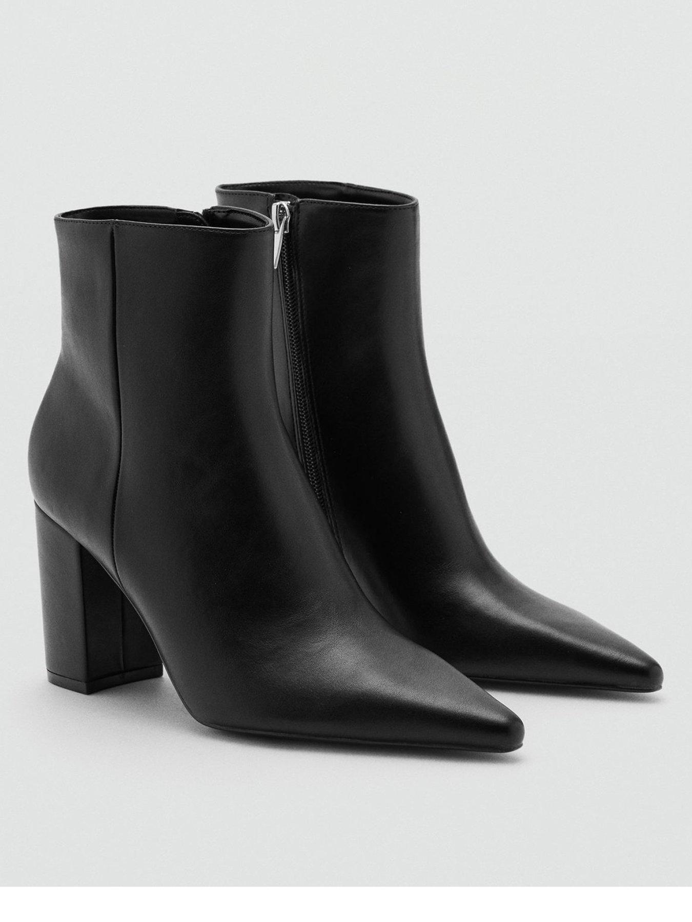 mango-ankle-boots-with-block-heel-black