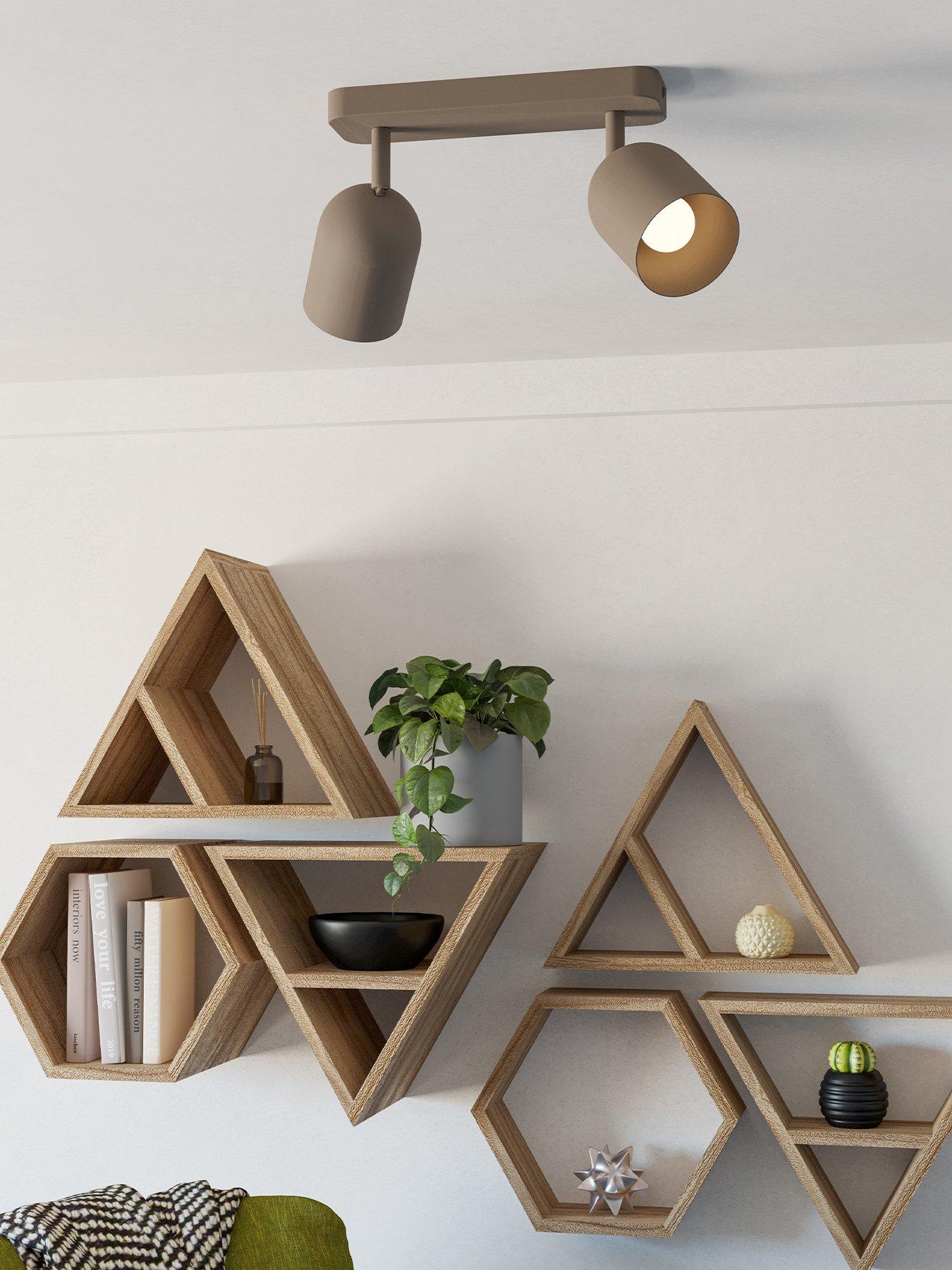  image of eglo-tilston-steel-minimalist-dual-ceiling-spotlight-sandy