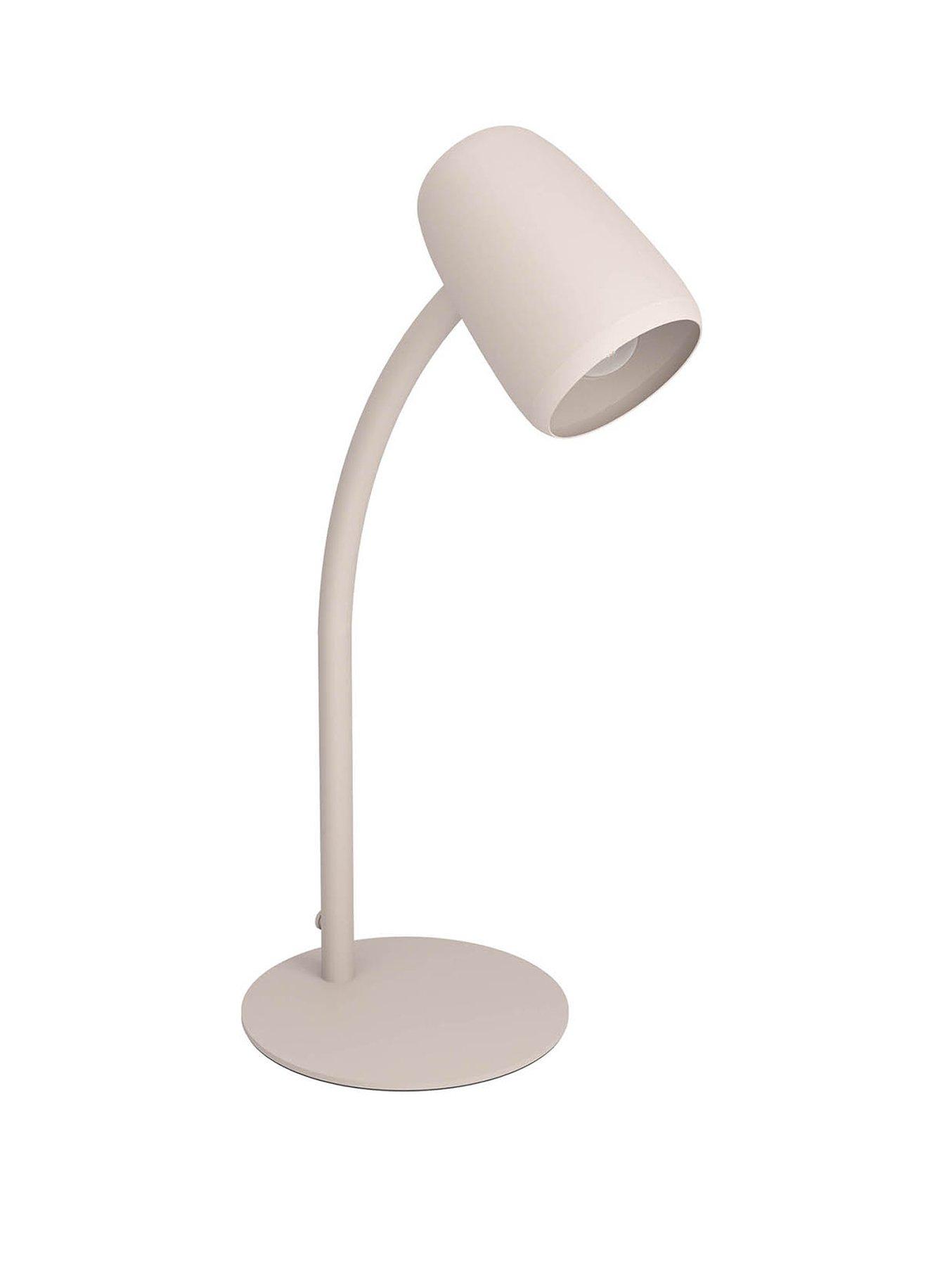  image of eglo-carlo-modern-steel-flexible-desk-lamp-sandy