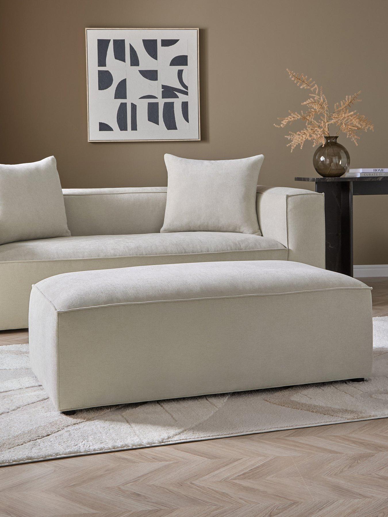 Image 1 of 6 of The Very Collection Larsen Footstool - FSC&reg; Certified