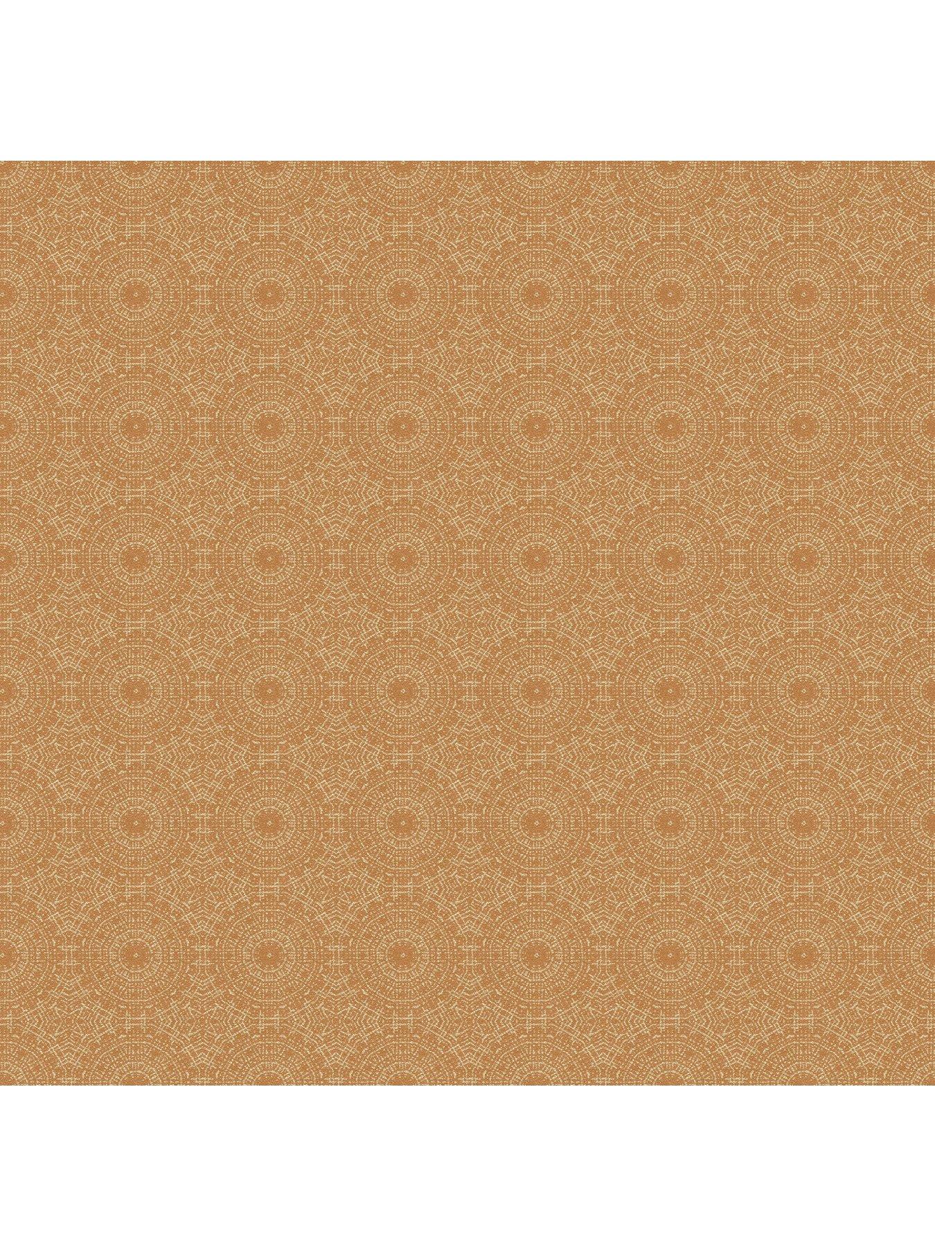  image of arthouse-symmetrical-chic-copper-and-gold-wallpaper