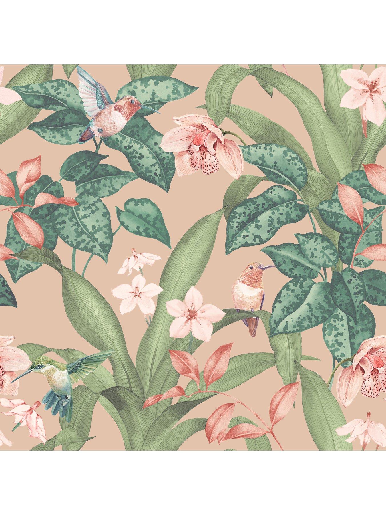 stillFront image of arthouse-pretty-botanical-soft-pink-wallpaper