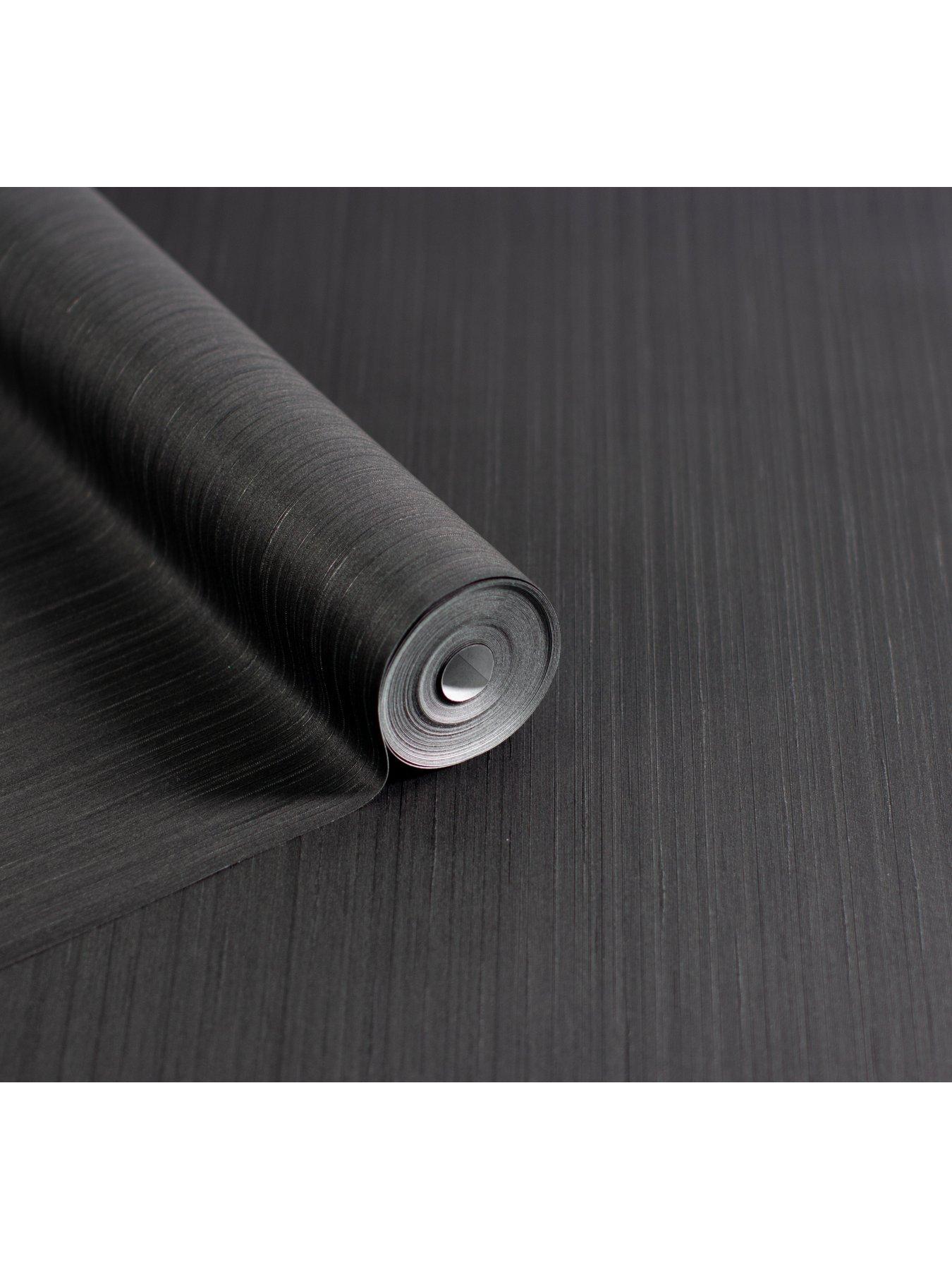  image of arthouse-silk-cascade-charcoal-wallpaper