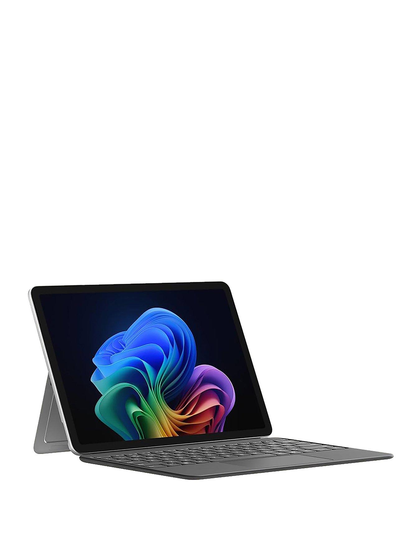 Microsoft Surface Pro - Copilot +PC - Qualcomm Snapdragon Plus - 16GB RAM - 512GB - Platinum - With Type Cover Keyboard