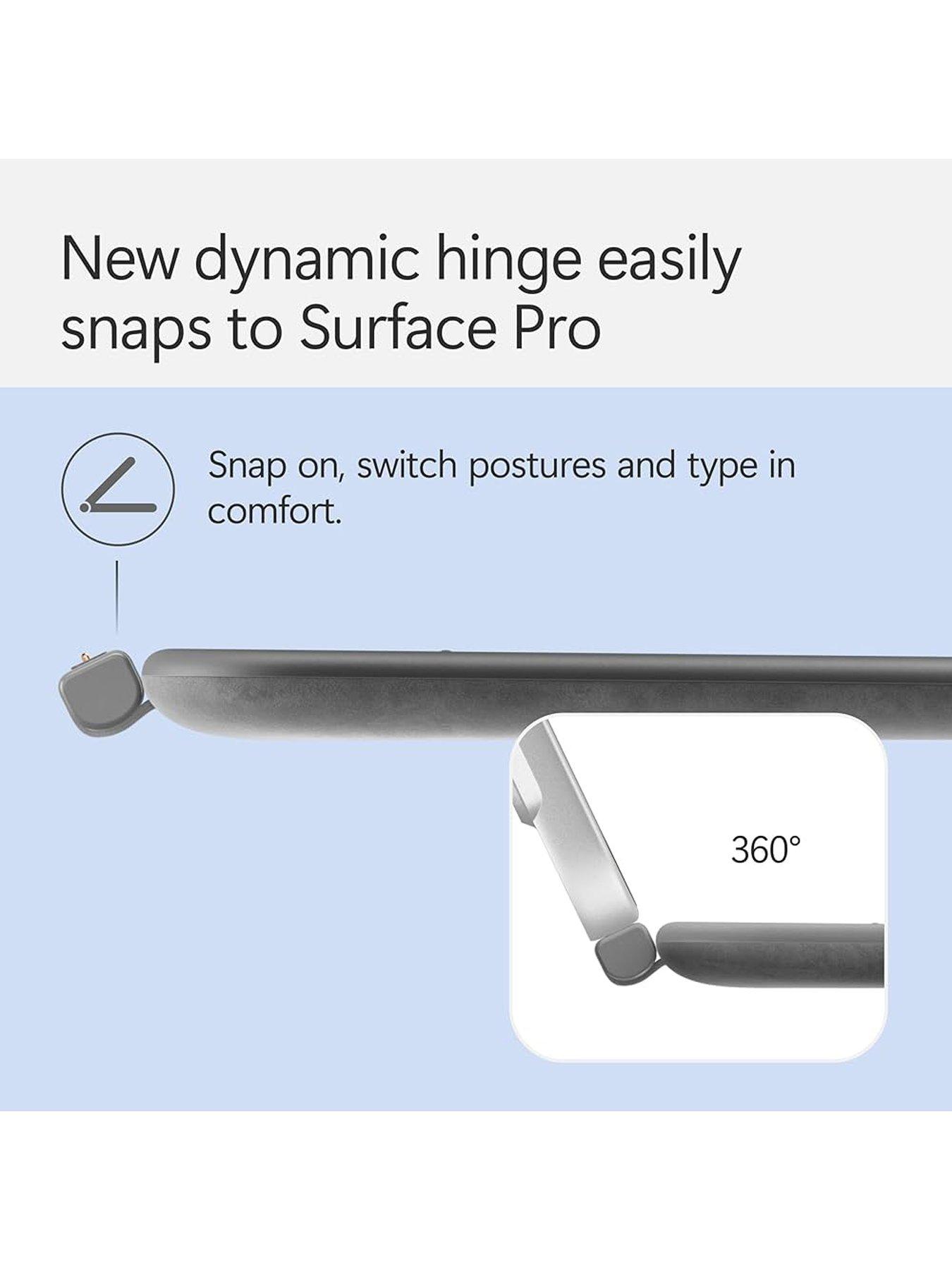  image of microsoft-surface-pro-copilot-pc-qualcomm-snapdragon-plus-16gb-ram-512gb-platinum-with-type-cover-keyboard