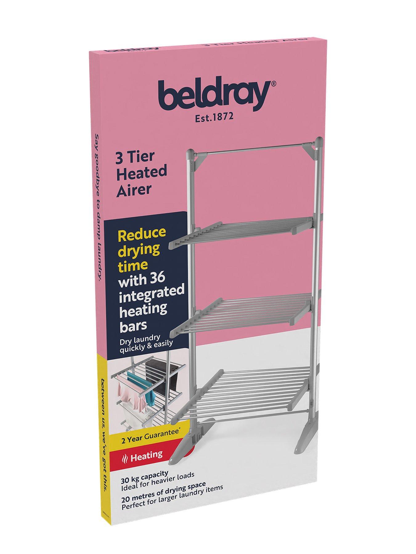  image of beldray-3-tier-heated-airer