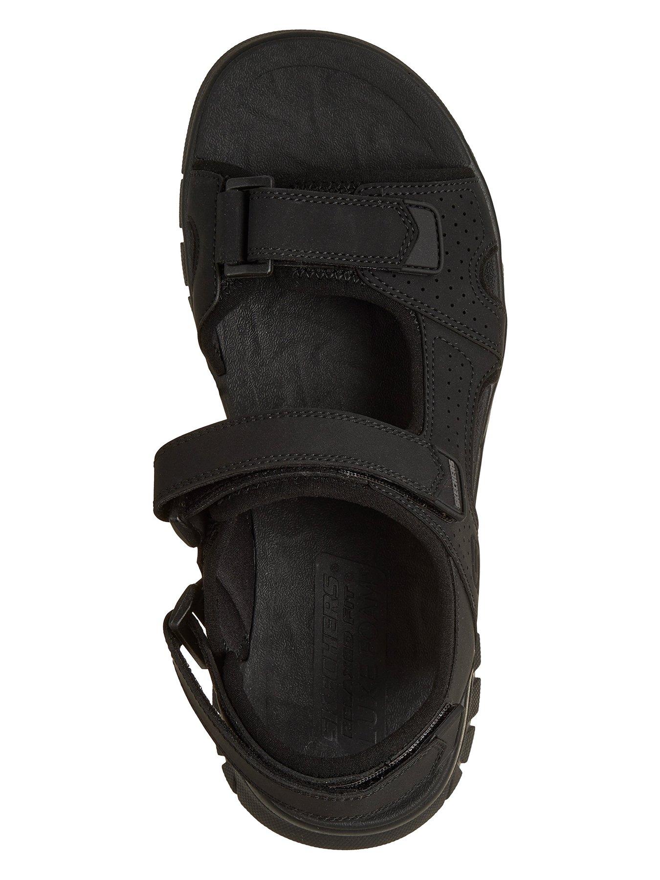  image of skechers-wagner-sandal-black