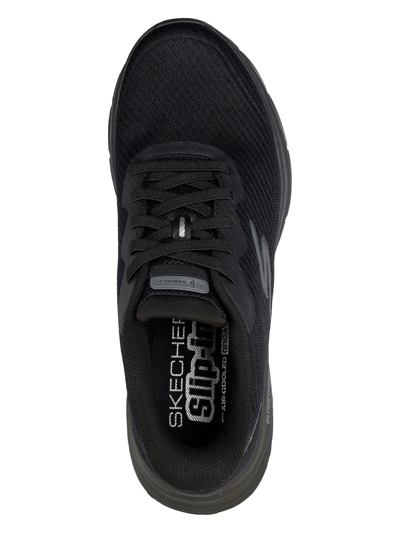  image of skechers-go-walk-8-trainer-black