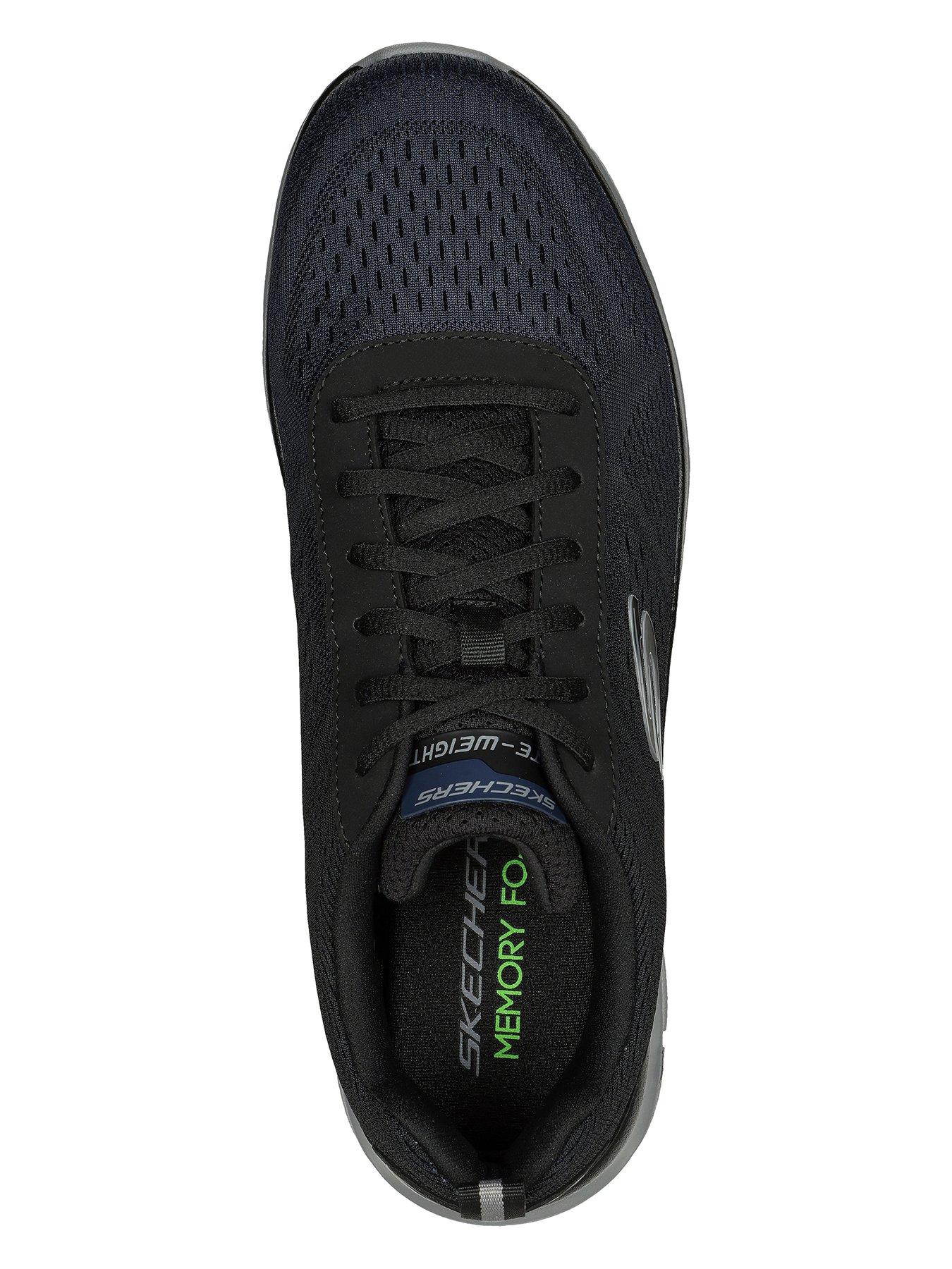 Image 2 of 4 of Skechers Wide Fit Engineered Mesh Lace-up Trainers
