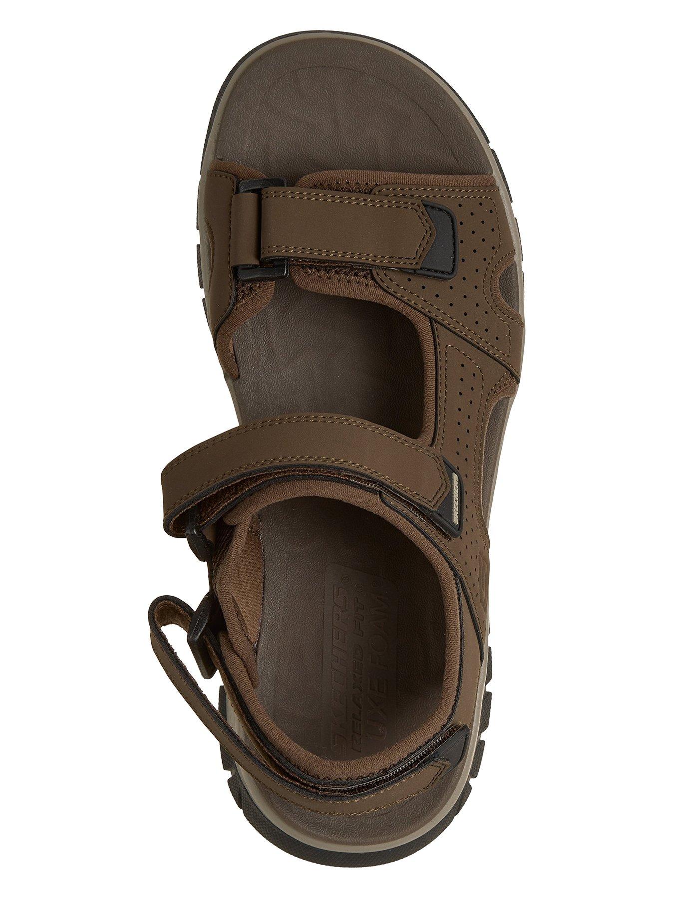  image of skechers-wagner-sandal-brown