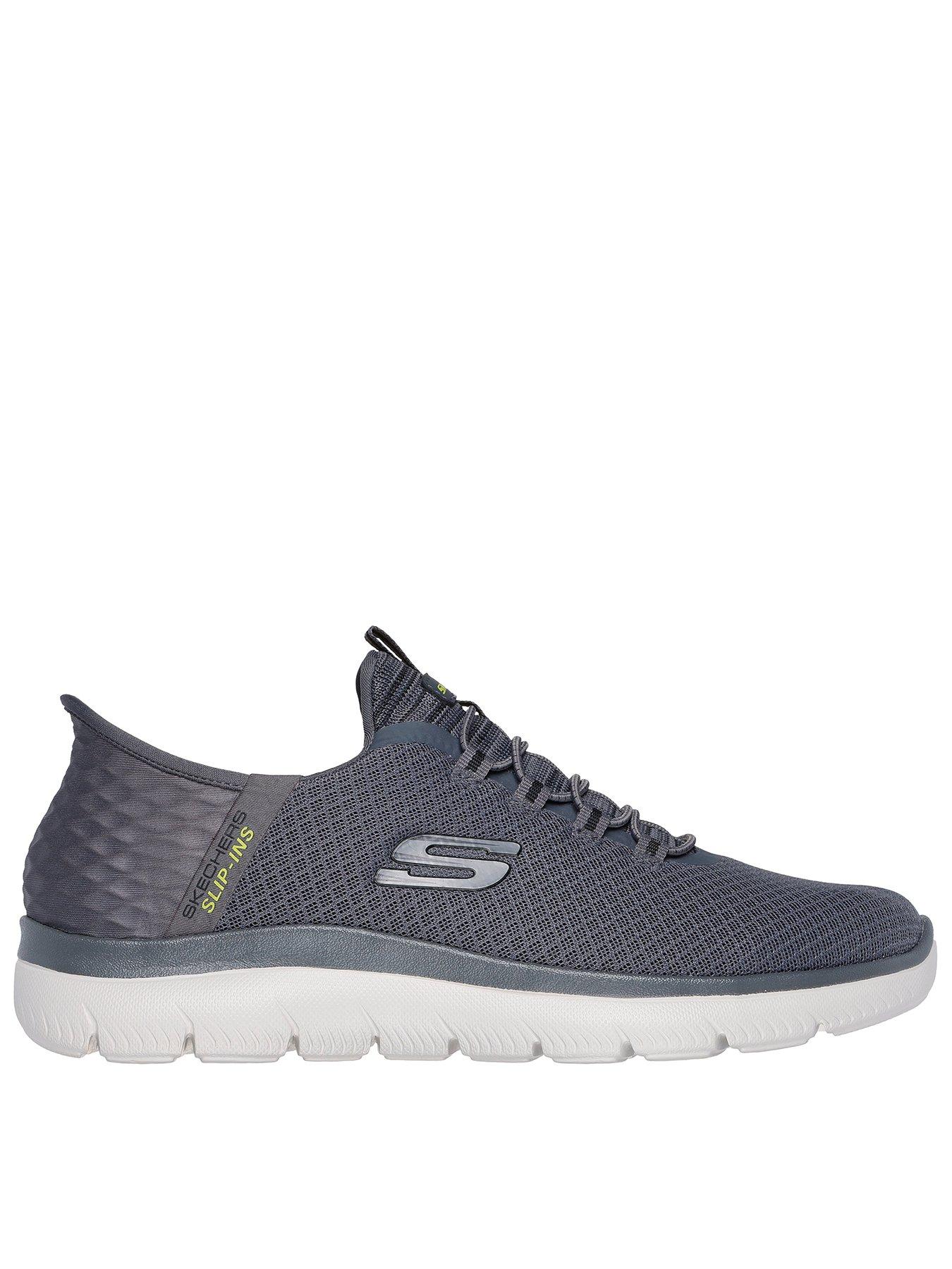 Skechers Wide Fit Mesh Slip-ins Sneaker W/ Memory Foam