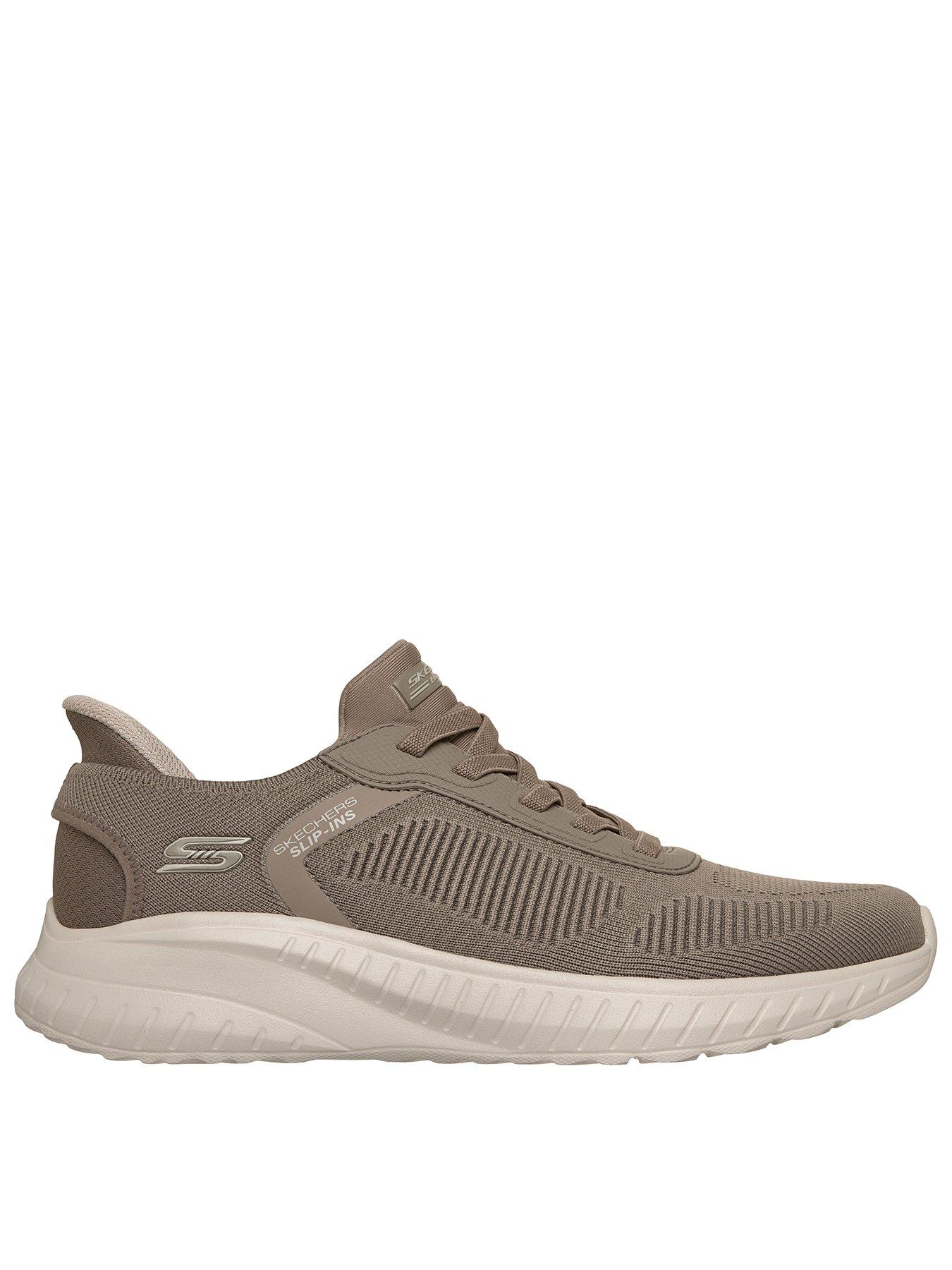 front image of skechers-bobs-squad-chaos-trainer