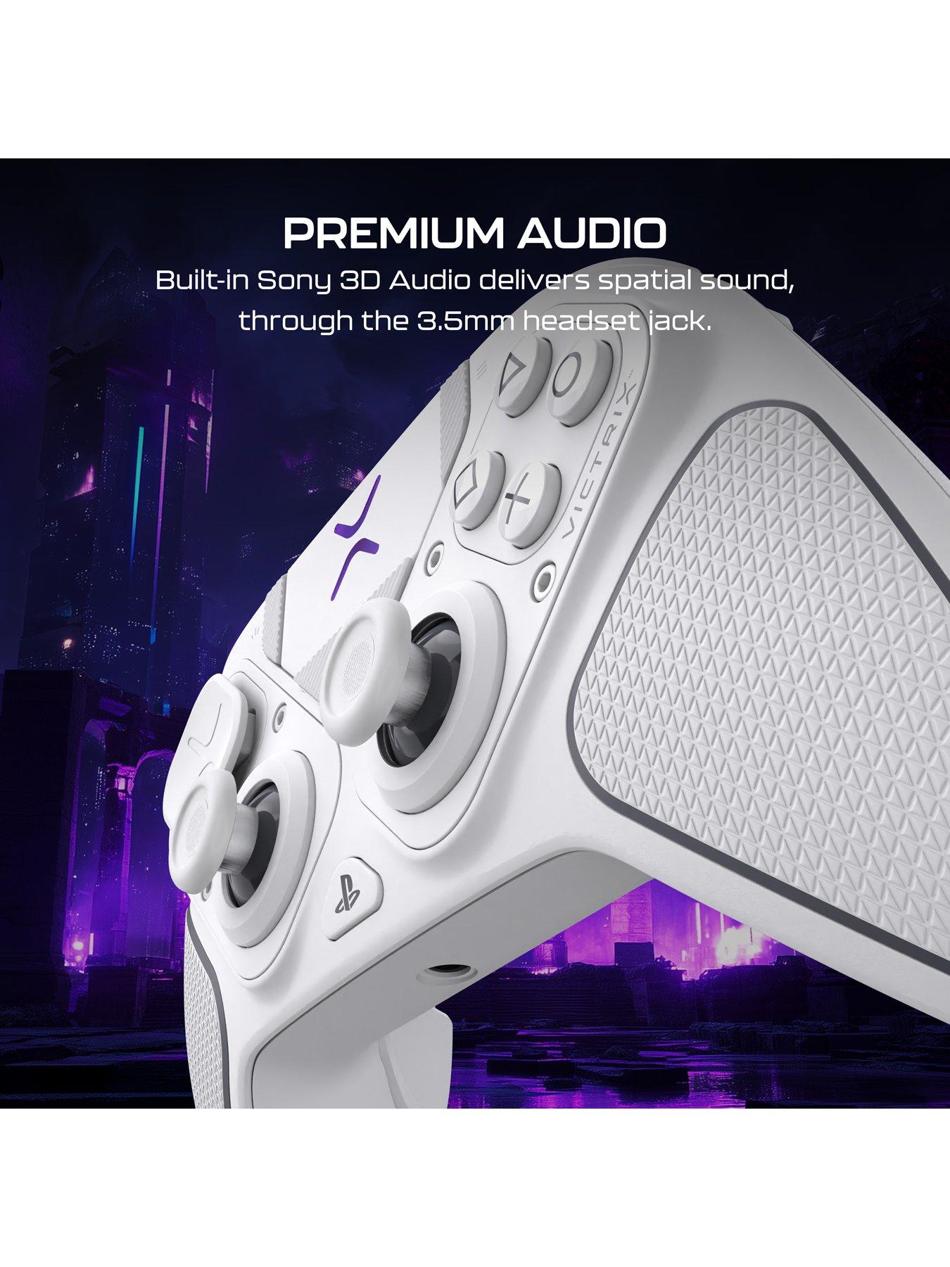 Image 6 of 8 of Turtle Beach Victrix Pro BFG Reloaded Wireless Controller for PlayStation and PC - White