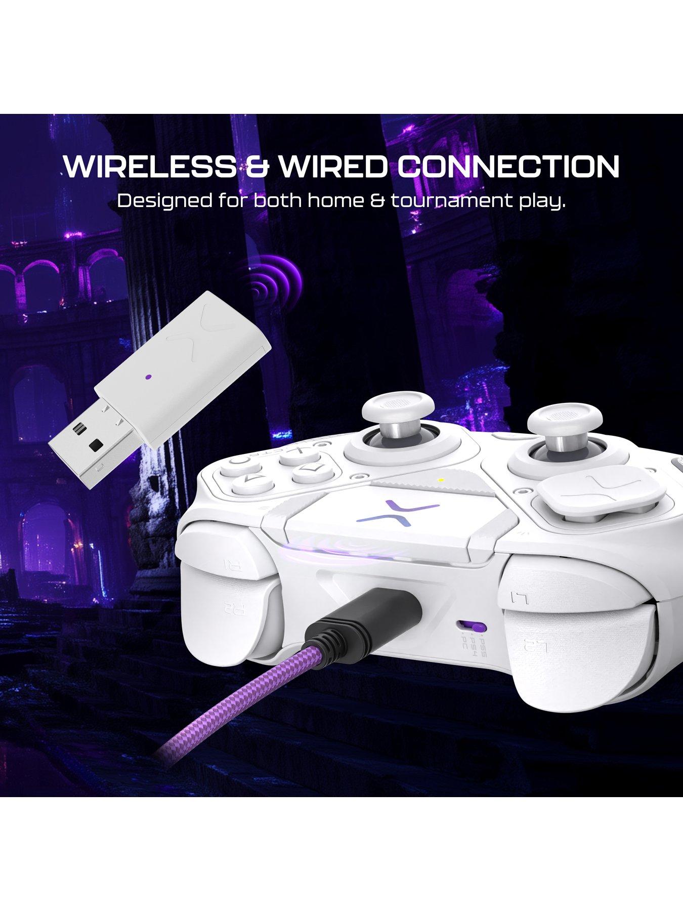 Image 7 of 8 of Turtle Beach Victrix Pro BFG Reloaded Wireless Controller for PlayStation and PC - White