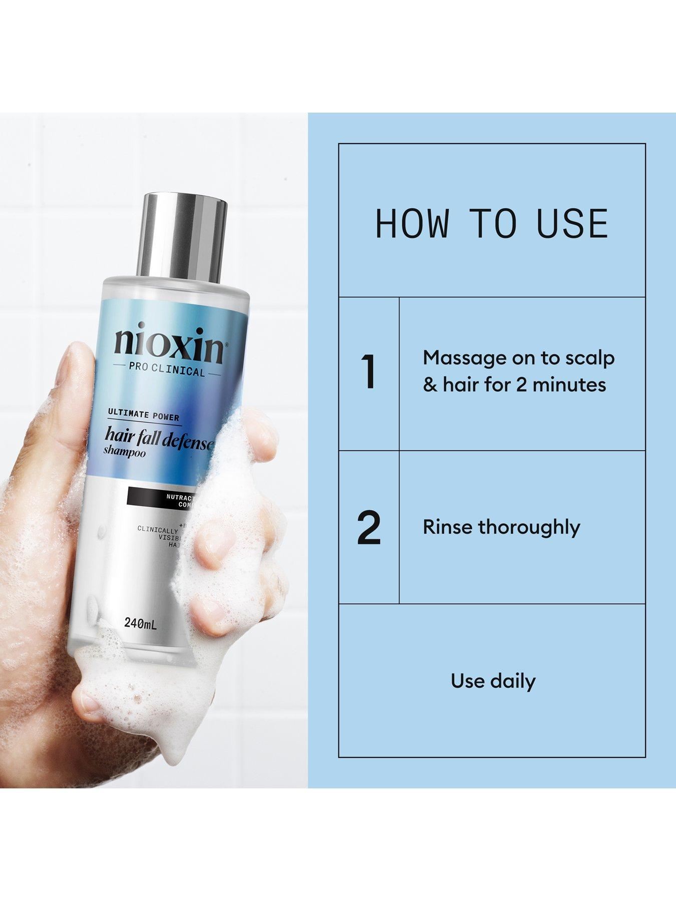 Image 5 of 6 of Nioxin Hair Fall Defense Shampoo 240ml