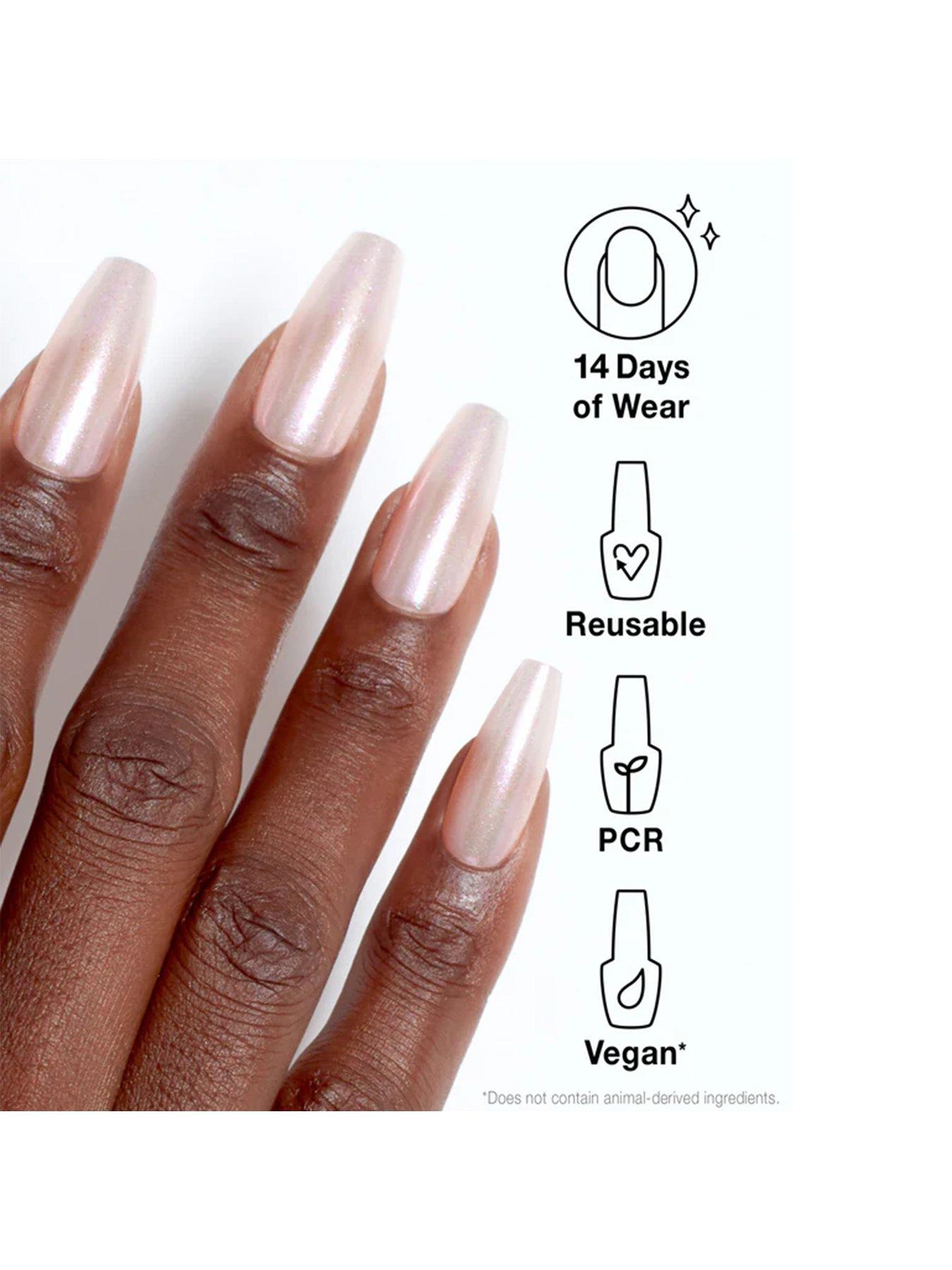 Image 4 of 4 of OPI xPRESS/ON Artificial Nails - Throw Me a Kiss - Long